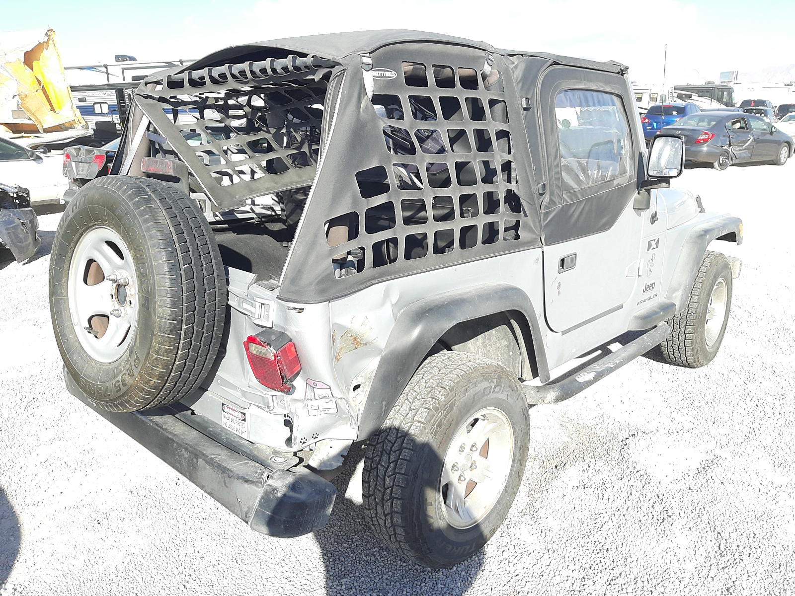 Photo 4 from auction – 2003 JEEP WRANGLER C with VIN 1J4FA39S73P304817