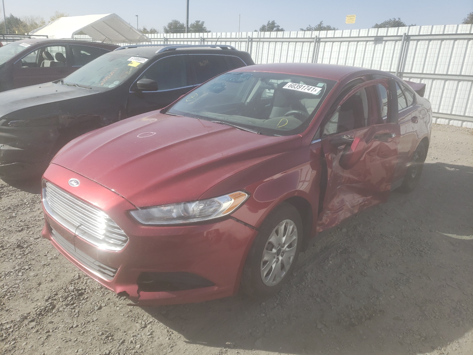 Photo 2 from auction – 2013 FORD FUSION S with VIN 3FA6P0G72DR279441