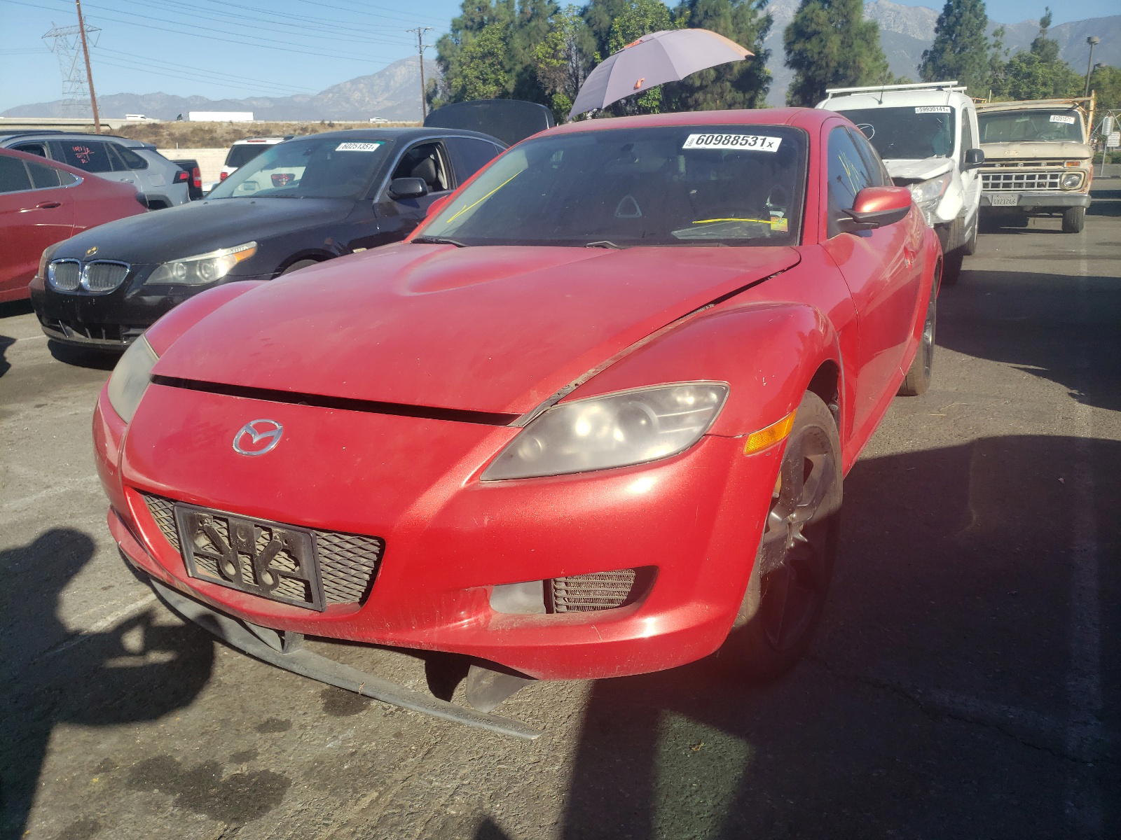 Photo 2 from auction – 2007 MAZDA CX-7 with VIN JM1FE173240131602