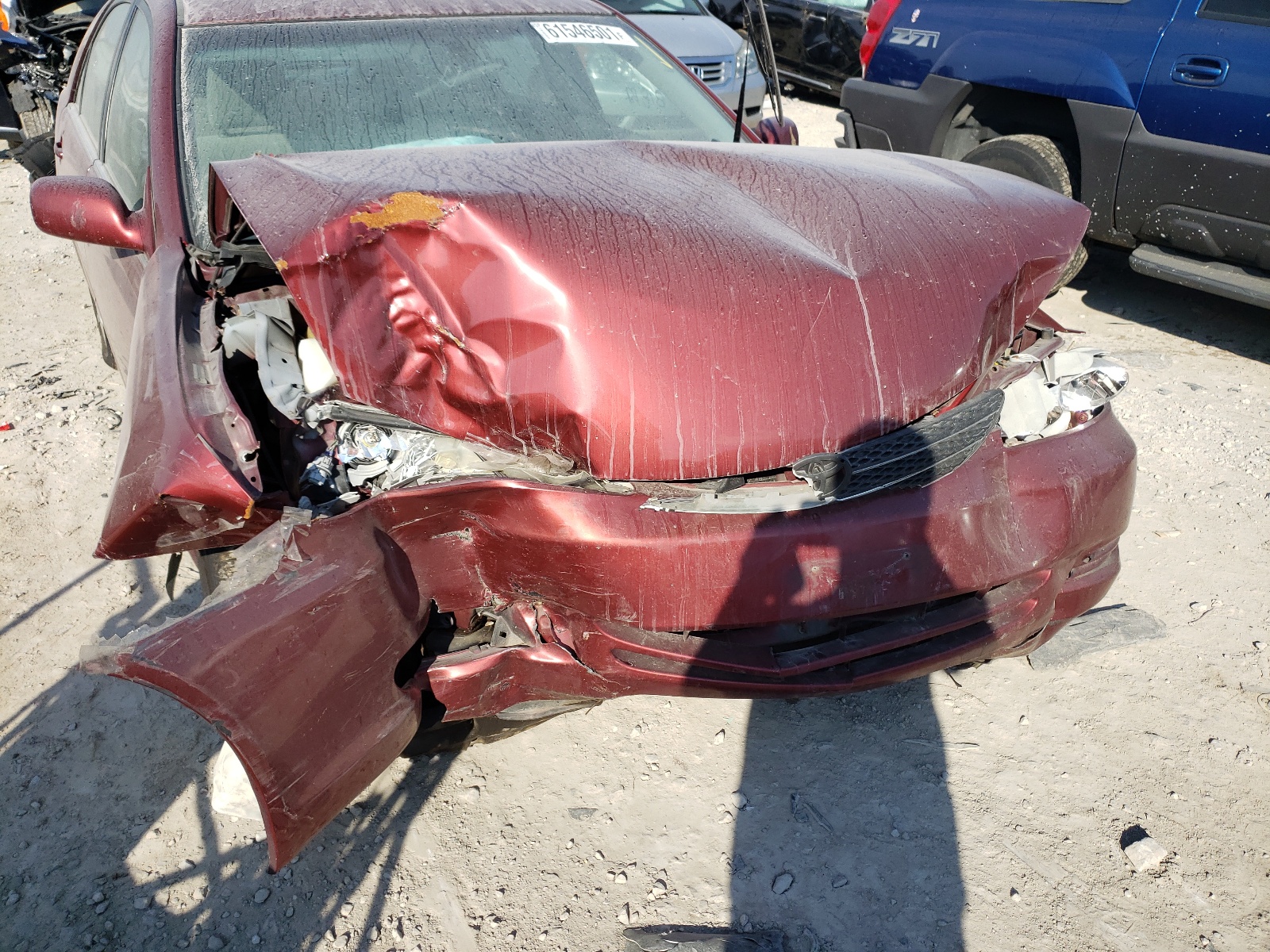 Photo 9 from auction – 2002 TOYOTA CAMRY LE with VIN 4T1BE32K72U107354