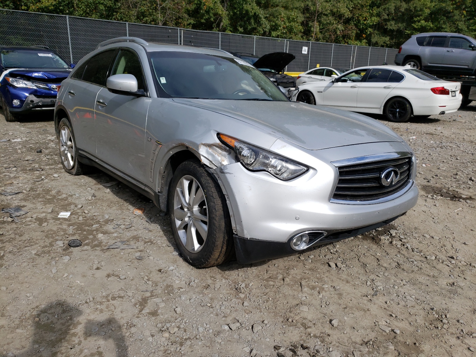 Photo 1 from auction – 2014 INFINITI QX70 with VIN JN8CS1MW7EM412979