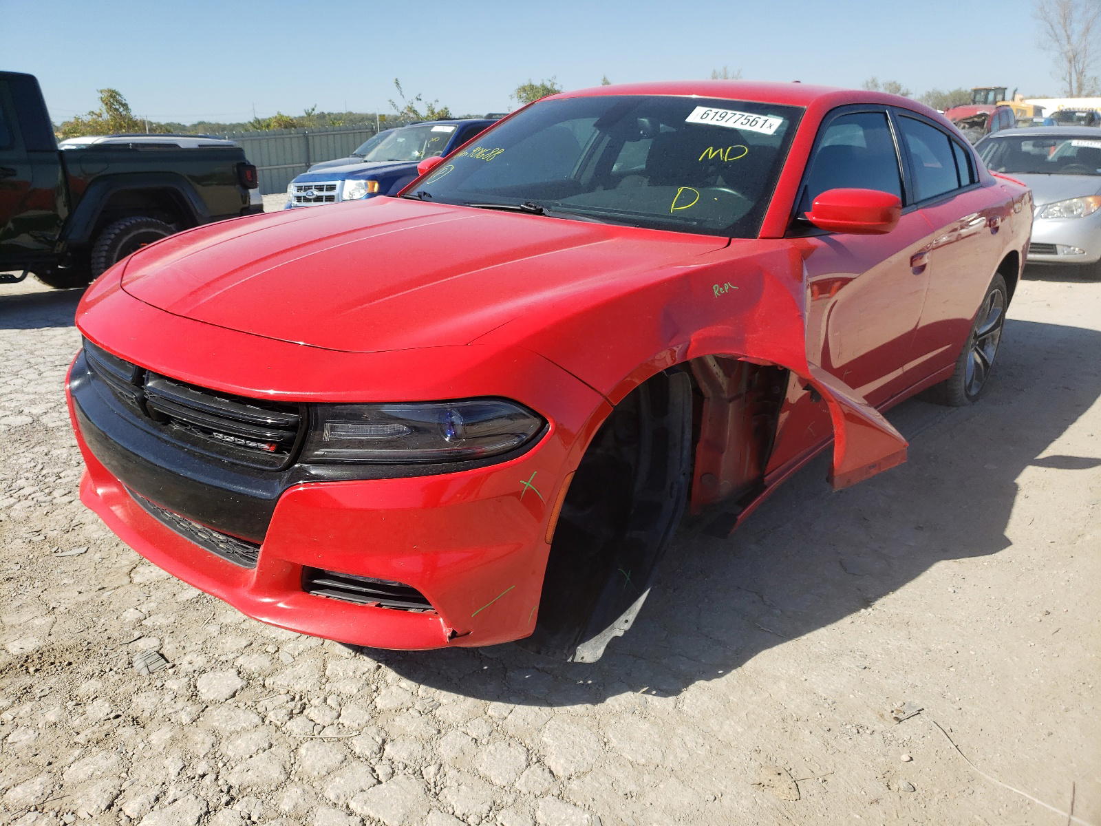 Photo 2 from auction – 2015 DODGE CHARGER R/ with VIN 2C3CDXCT8FH901688