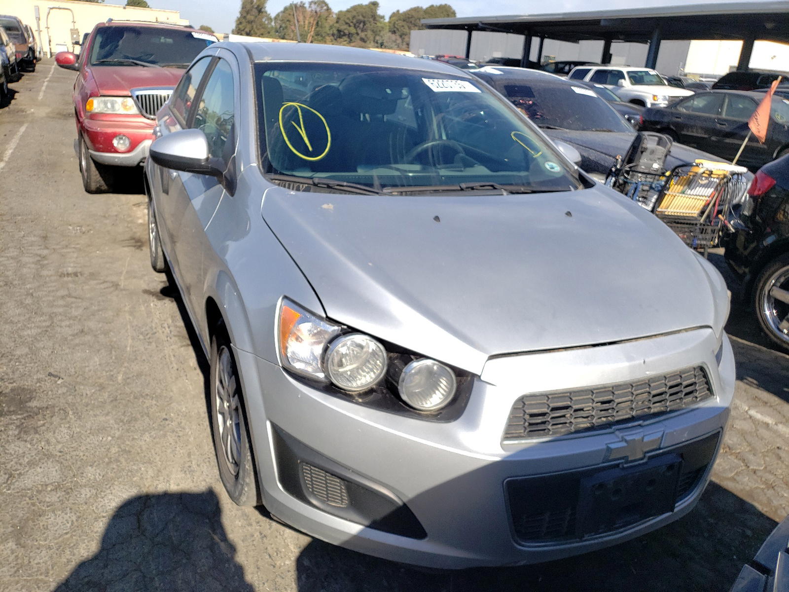 Photo 9 from auction – 2012 CHEVROLET SONIC with VIN 1G1JA5SH1C4141263