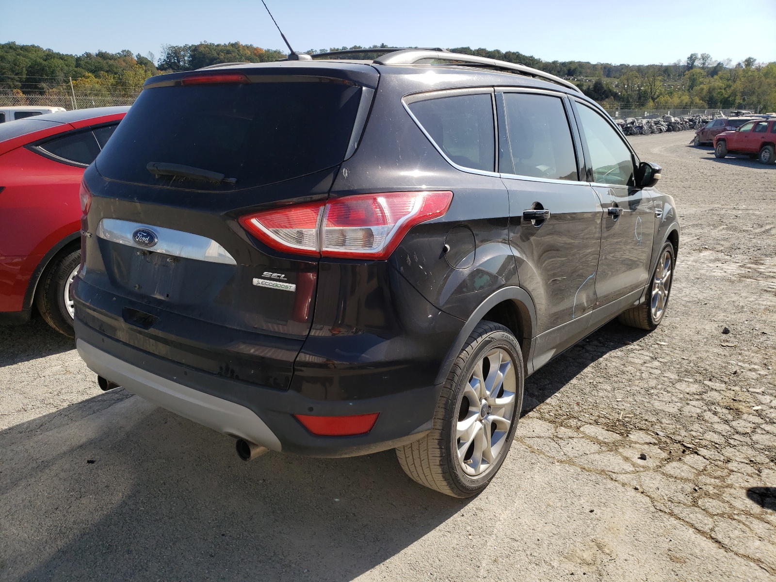 Photo 4 from auction – 2013 FORD ESCAPE SEL with VIN 1FMCU0H91DUD33578