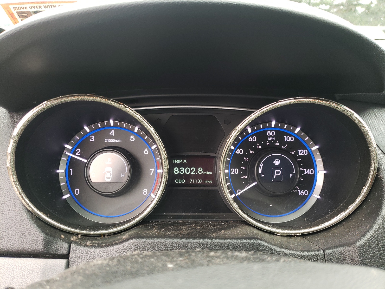 Photo 8 from auction – 2013 HYUNDAI SONATA SE with VIN 5NPEC4AB2DH505454