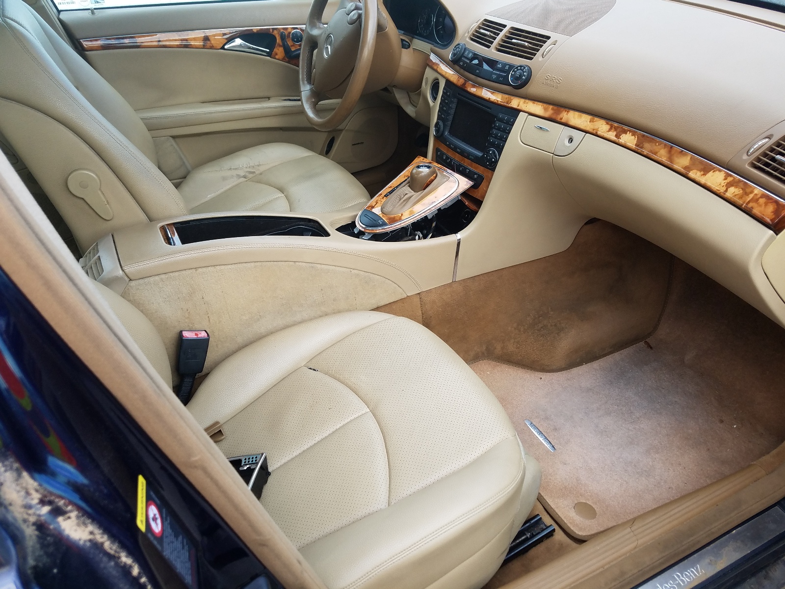 Photo 19 from auction – 2007 MERCEDES-BENZ E 350 4MAT with VIN WDBUF87X77X213397