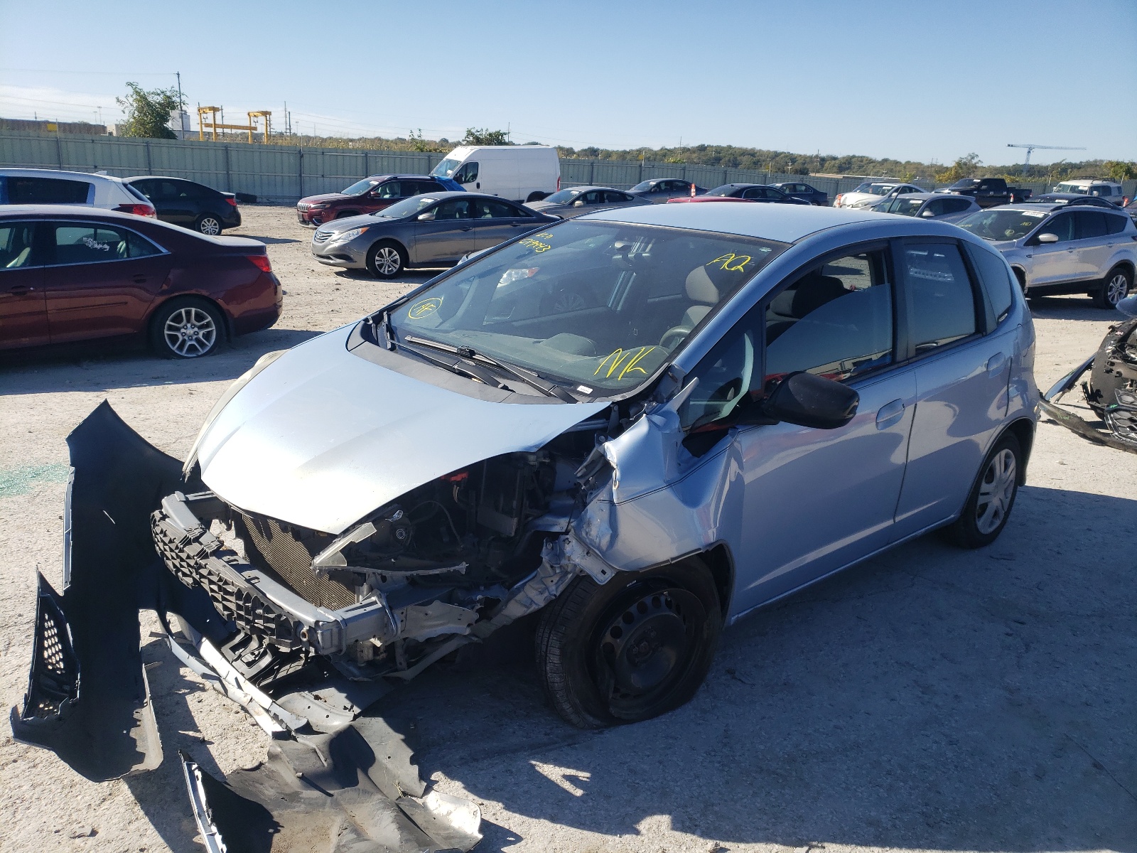 Photo 2 from auction – 2010 HONDA FIT with VIN JHMGE8H20AC019943
