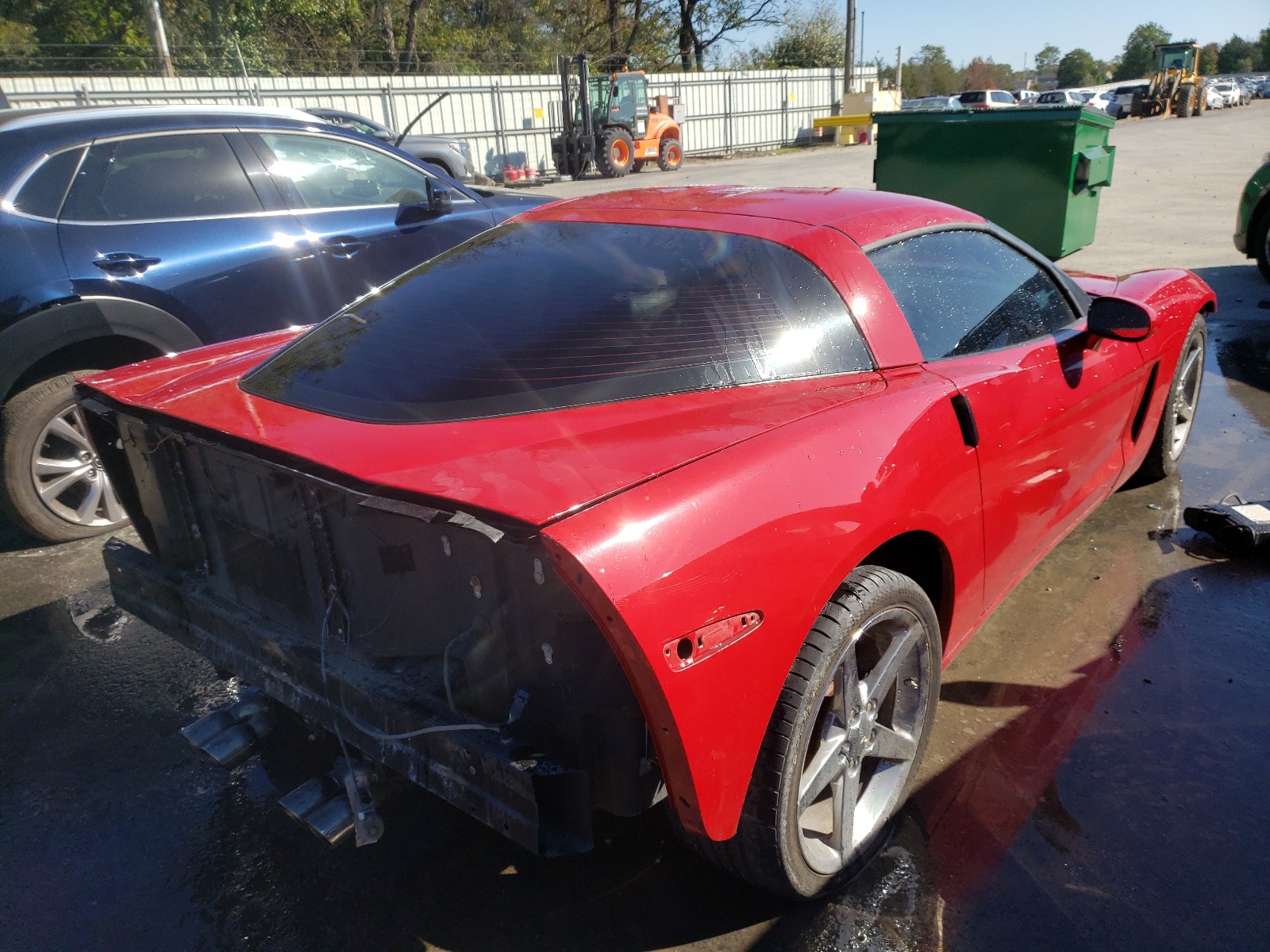 Photo 4 from auction – 2005 CHEVROLET CORVETTE with VIN 1G1YY24U755100524