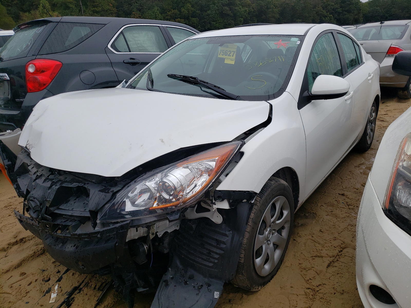 Photo 2 from auction – 2012 MAZDA 3 I with VIN JM1BL1UF1C1612078