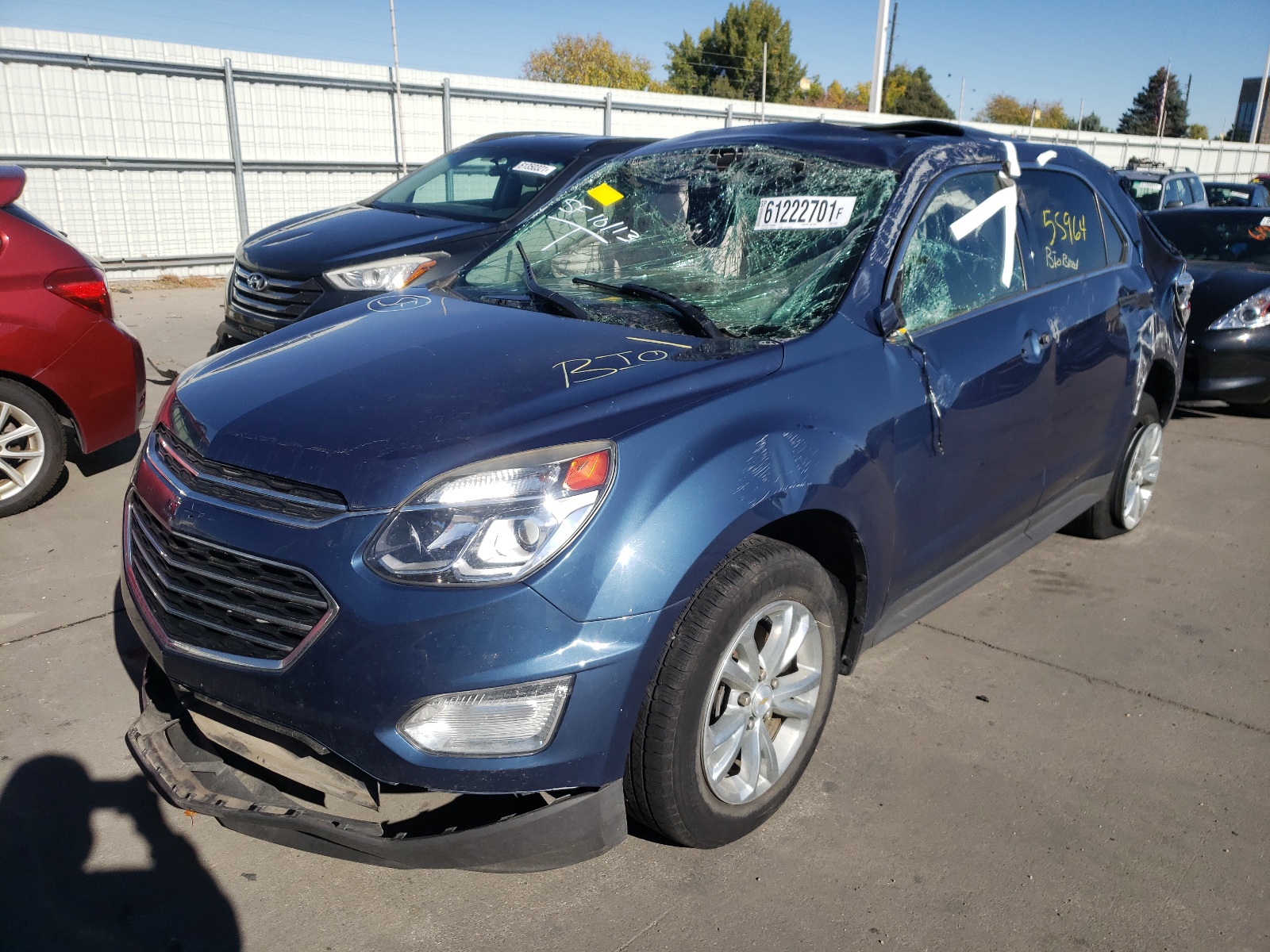 Photo 2 from auction – 2016 CHEVROLET EQUINOX LT with VIN 2GNFLFEK4G6118799