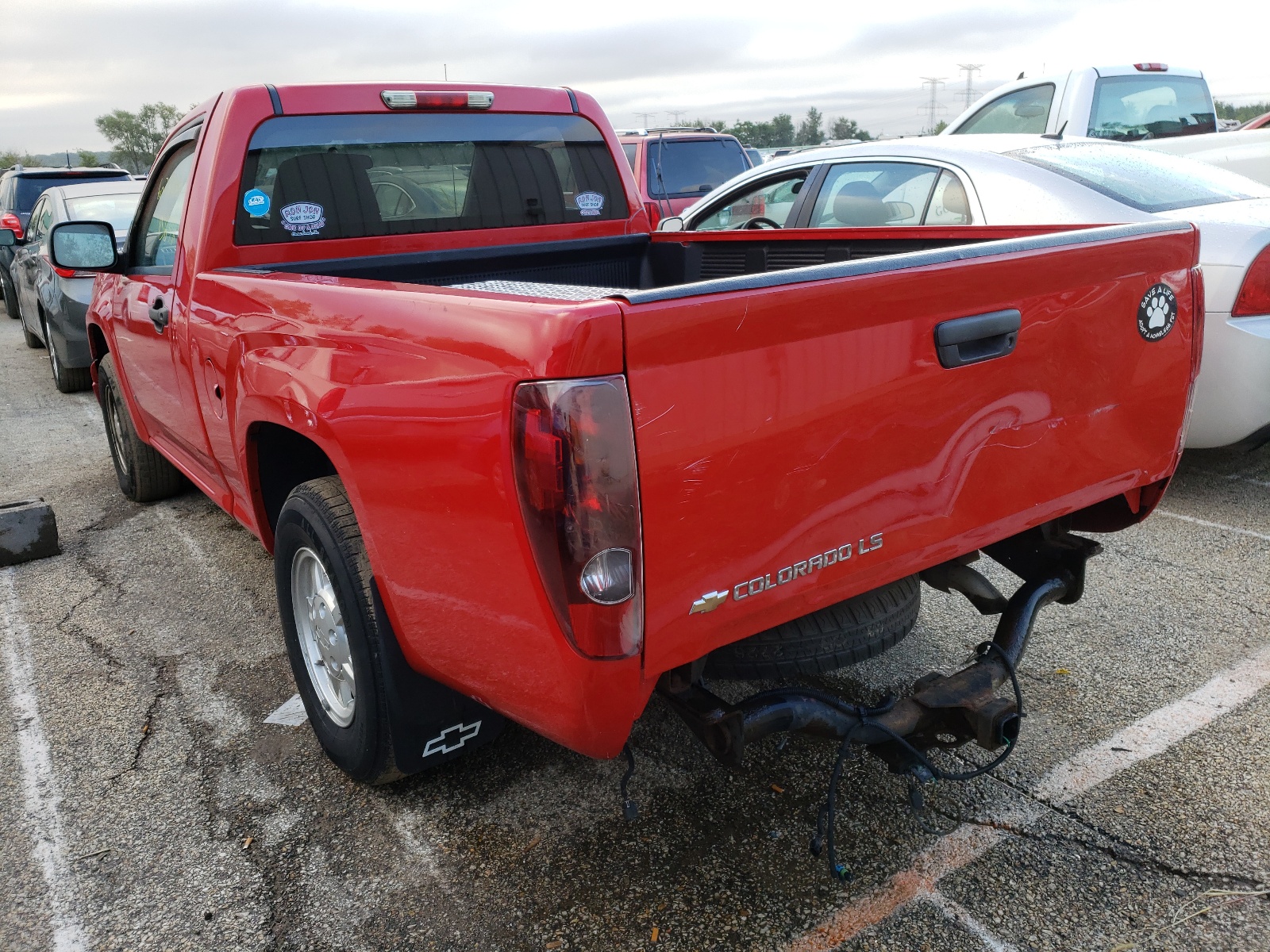 Photo 3 from auction – 2007 CHEVROLET COLORADO with VIN 1GCCS149678171238