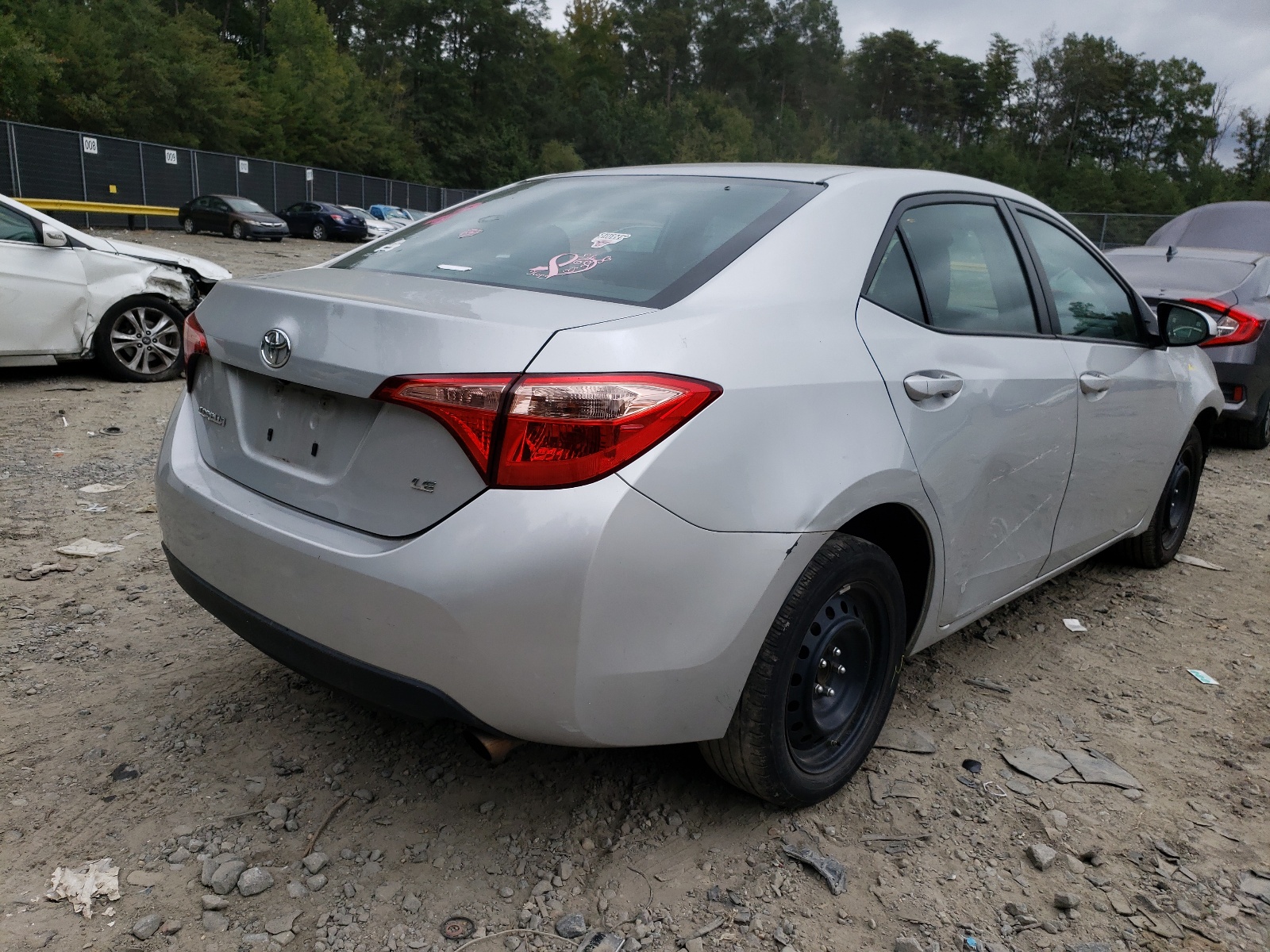 Photo 4 from auction – 2017 TOYOTA COROLLA L with VIN 2T1BURHE3HC821161