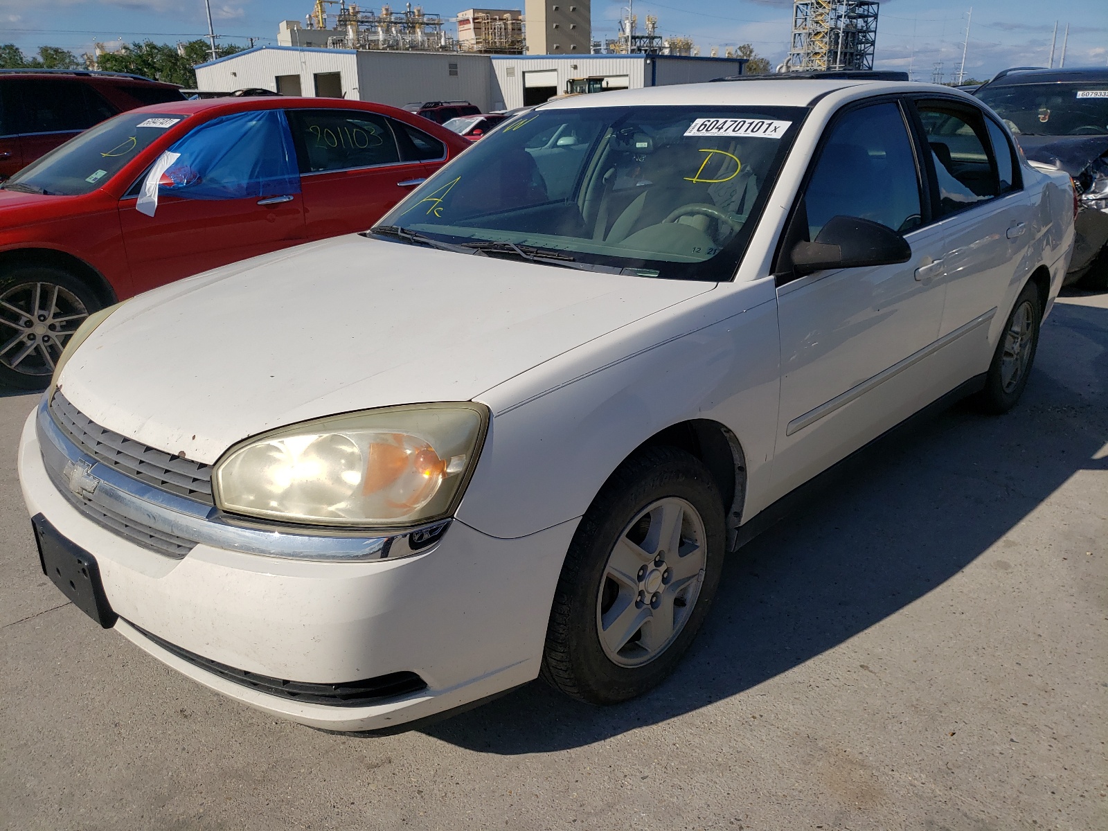 Photo 2 from auction – 2005 CHEVROLET MALIBU LS with VIN 1G1ZT54895F208970