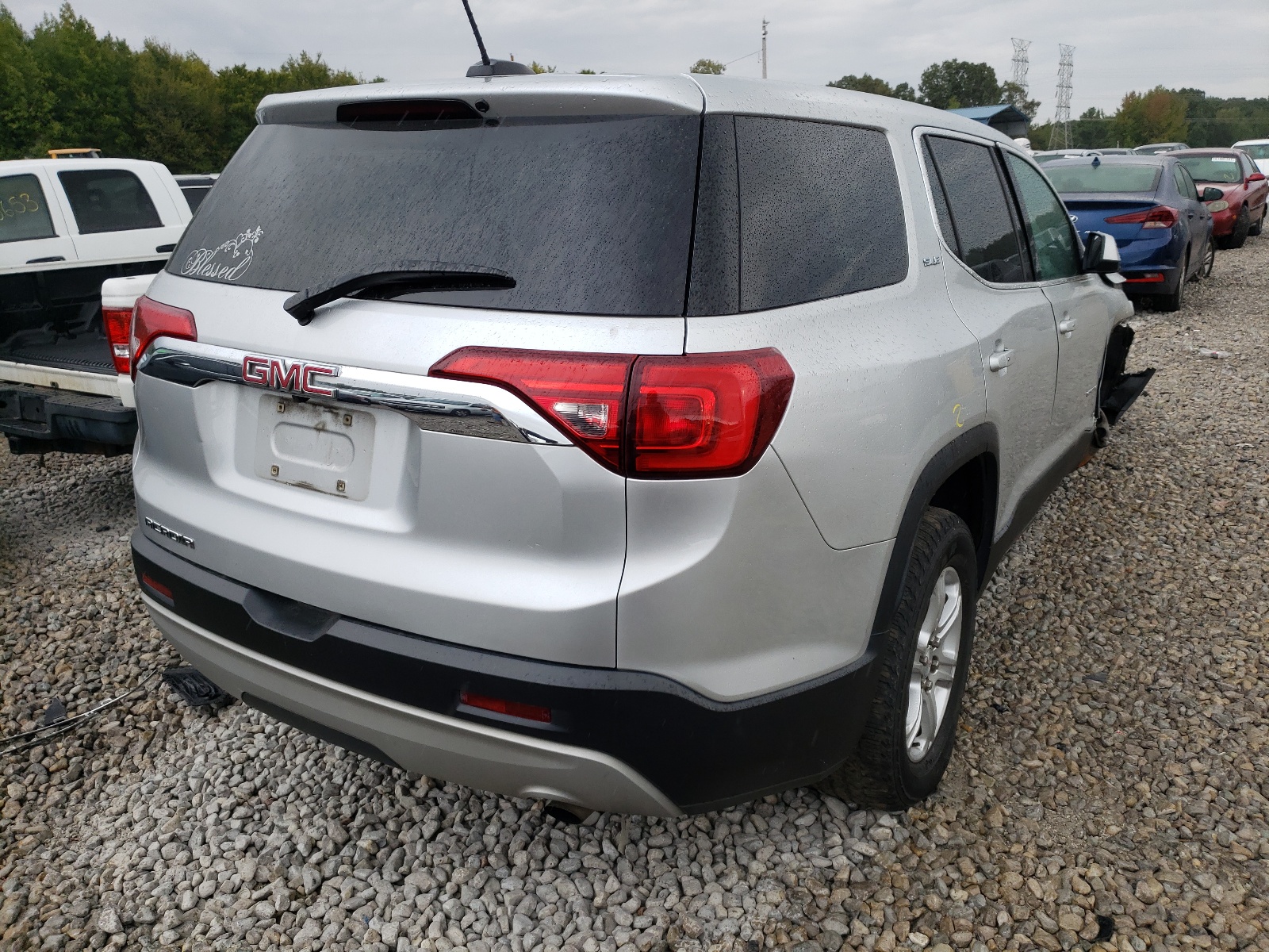 Photo 4 from auction – 2017 GMC ACADIA SLE with VIN 1GKKNKLA1HZ164282