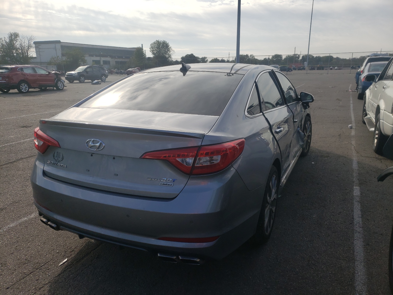 Photo 4 from auction – 2015 HYUNDAI SONATA SPO with VIN 5NPE34AB4FH140102
