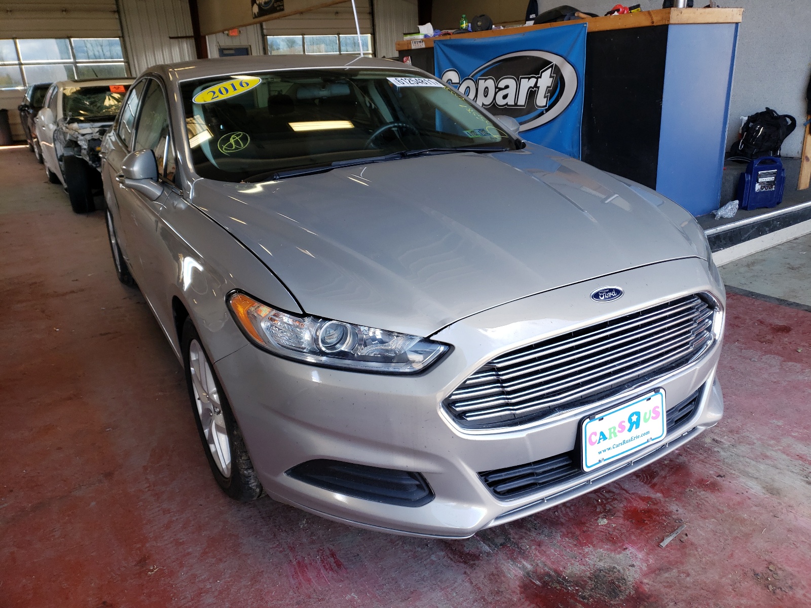 Photo 1 from auction – 2016 FORD FUSION SE with VIN 3FA6P0H77GR205838