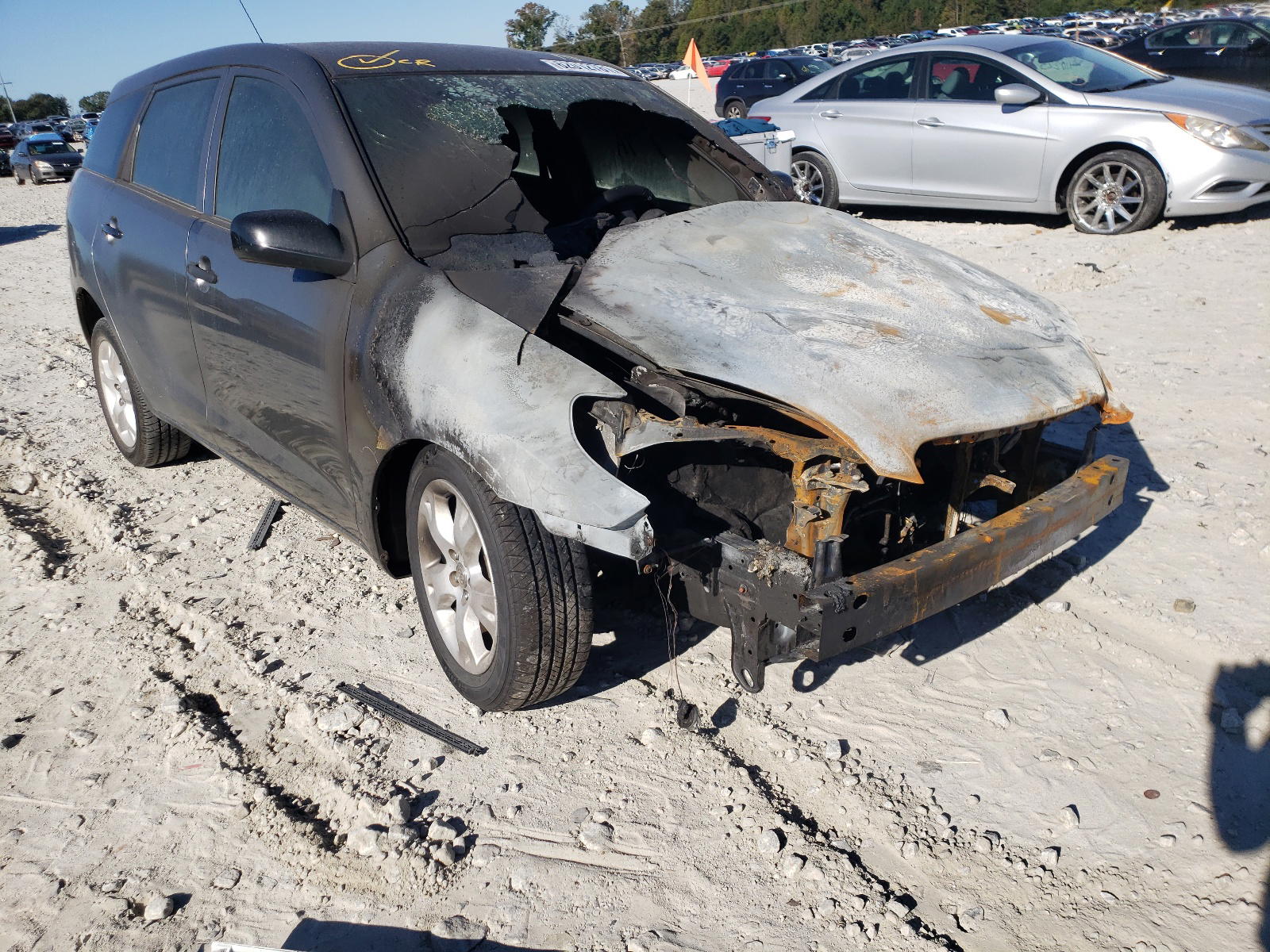 TOYOTA COROLLA MA 2007 with VIN 2T1KR32E37C676676 - Photo from auction