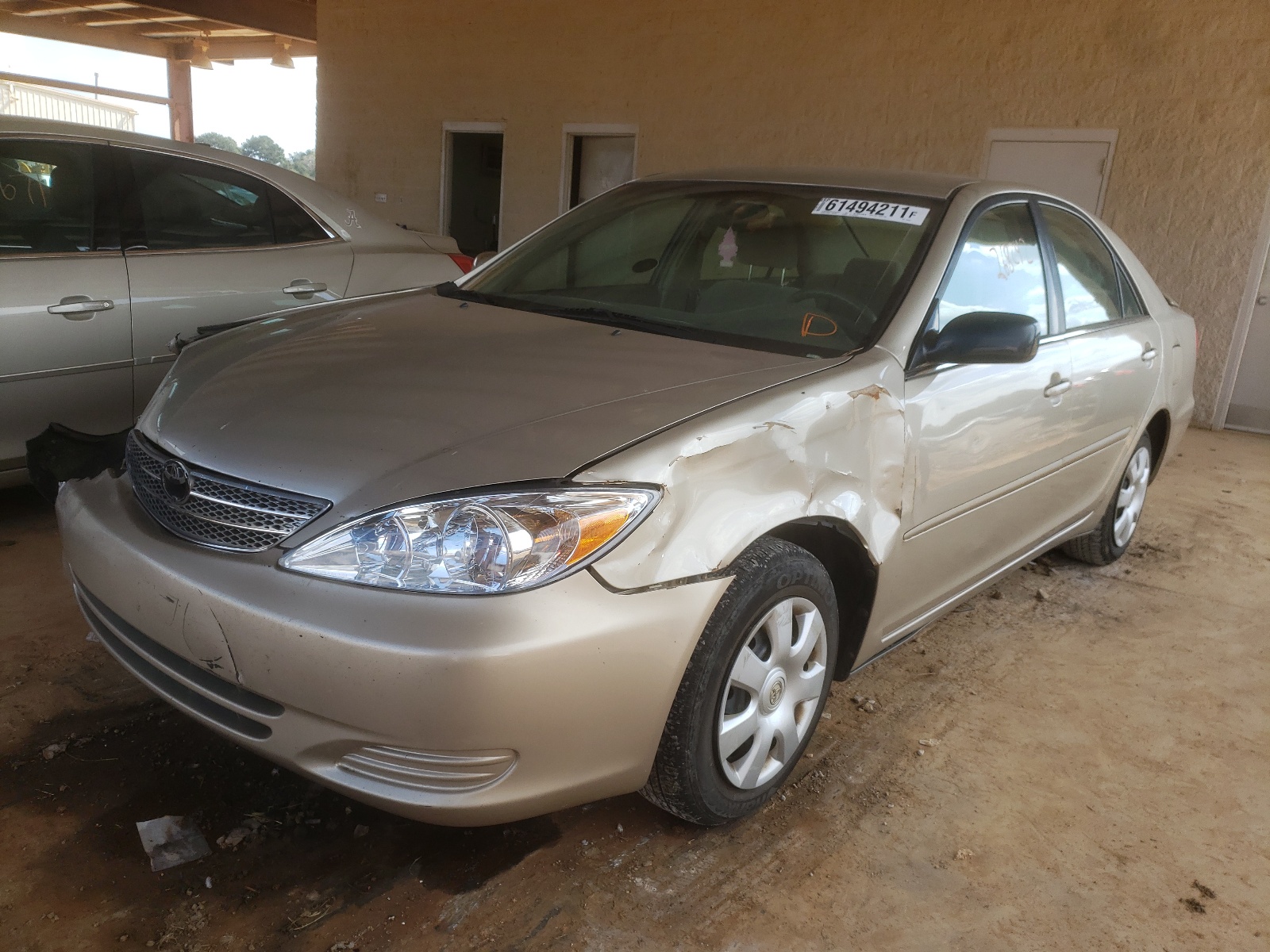 Photo 2 from auction – 2004 TOYOTA CAMRY LE with VIN 4T1BE32K14U934091