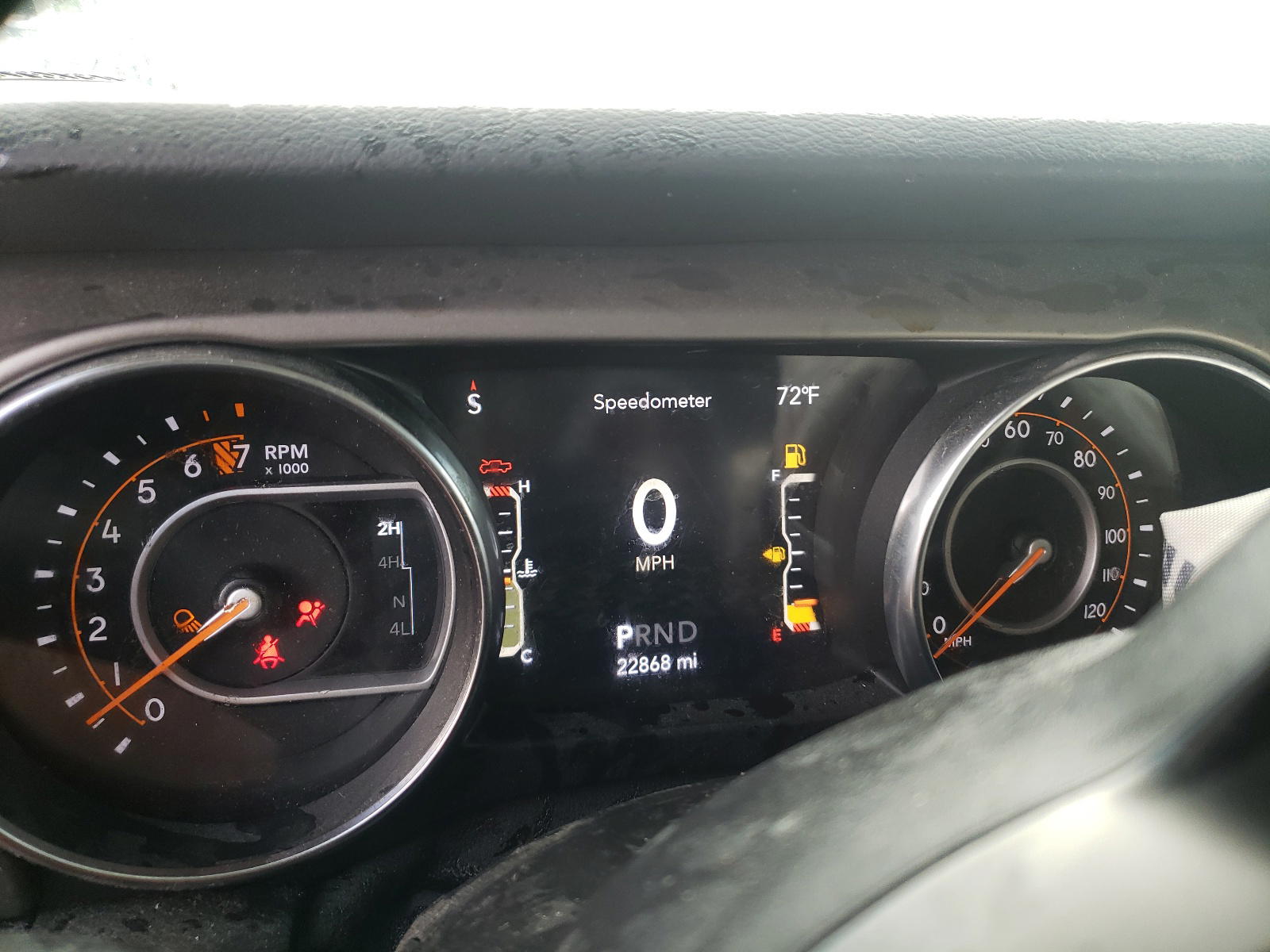 Photo 8 from auction – 2021 JEEP GLADIATOR with VIN 1C6HJTAG6ML502391