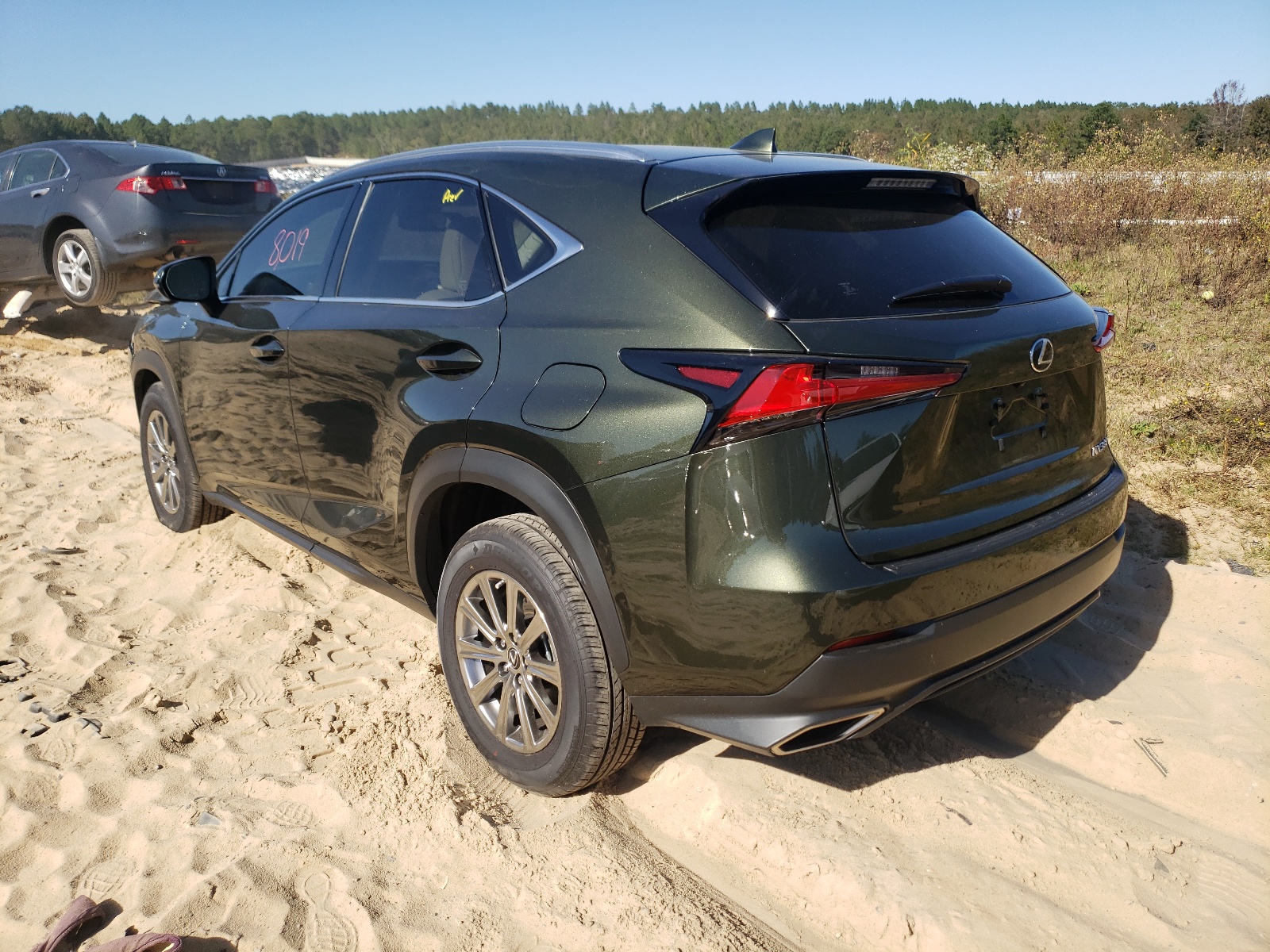 Photo 3 from auction – 2021 LEXUS NX 300 BAS with VIN JTJDARBZXM2197667