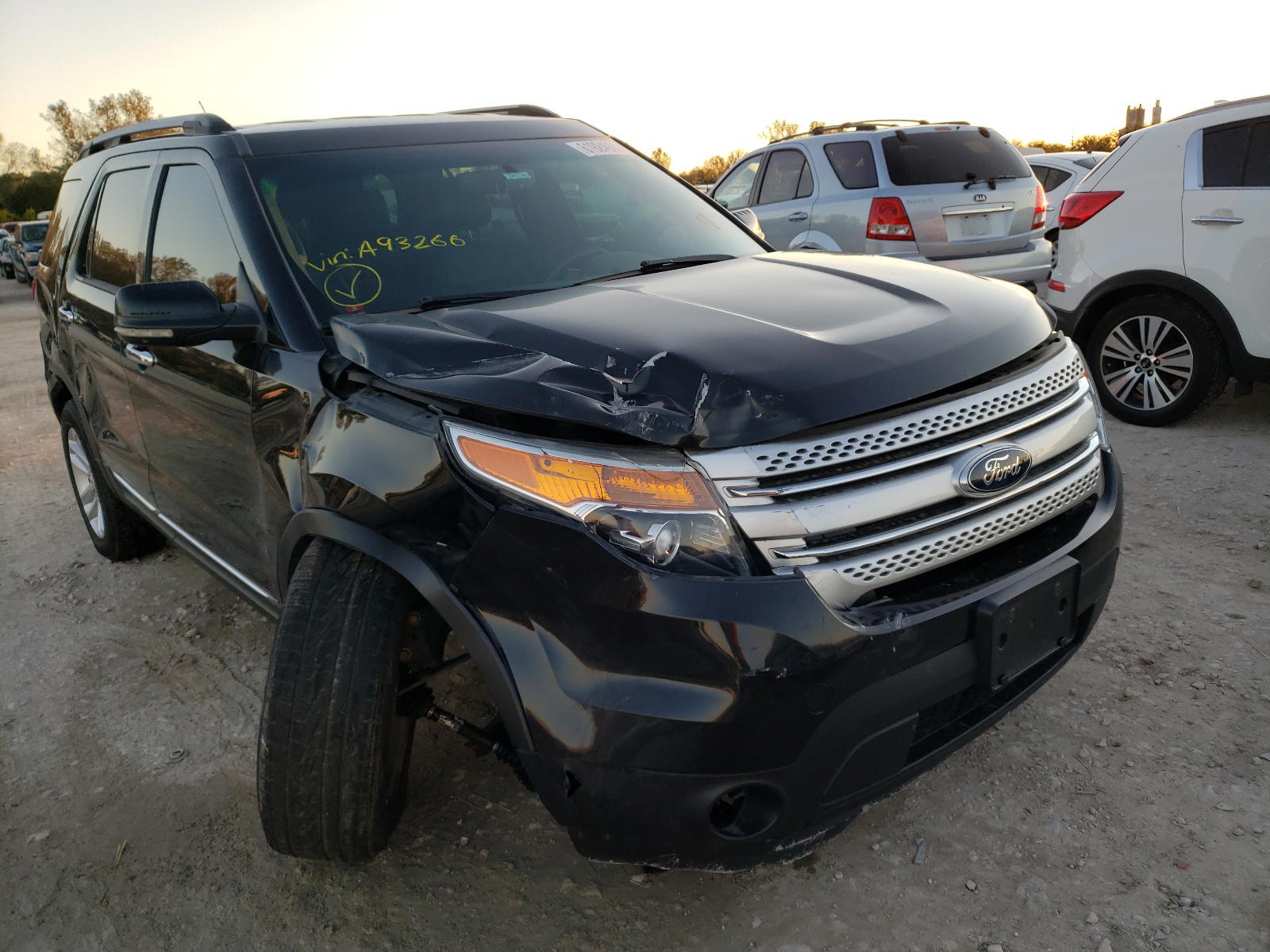 FORD EXPLORER X 2013 with VIN 1FM5K8D87DGA93266 - Photo from auction