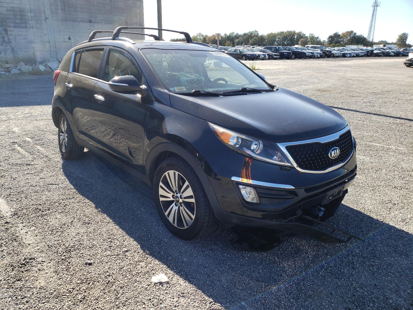 KIA SPORTAGE E 2015 with VIN KNDPC3AC1F7772765 - Photo from auction