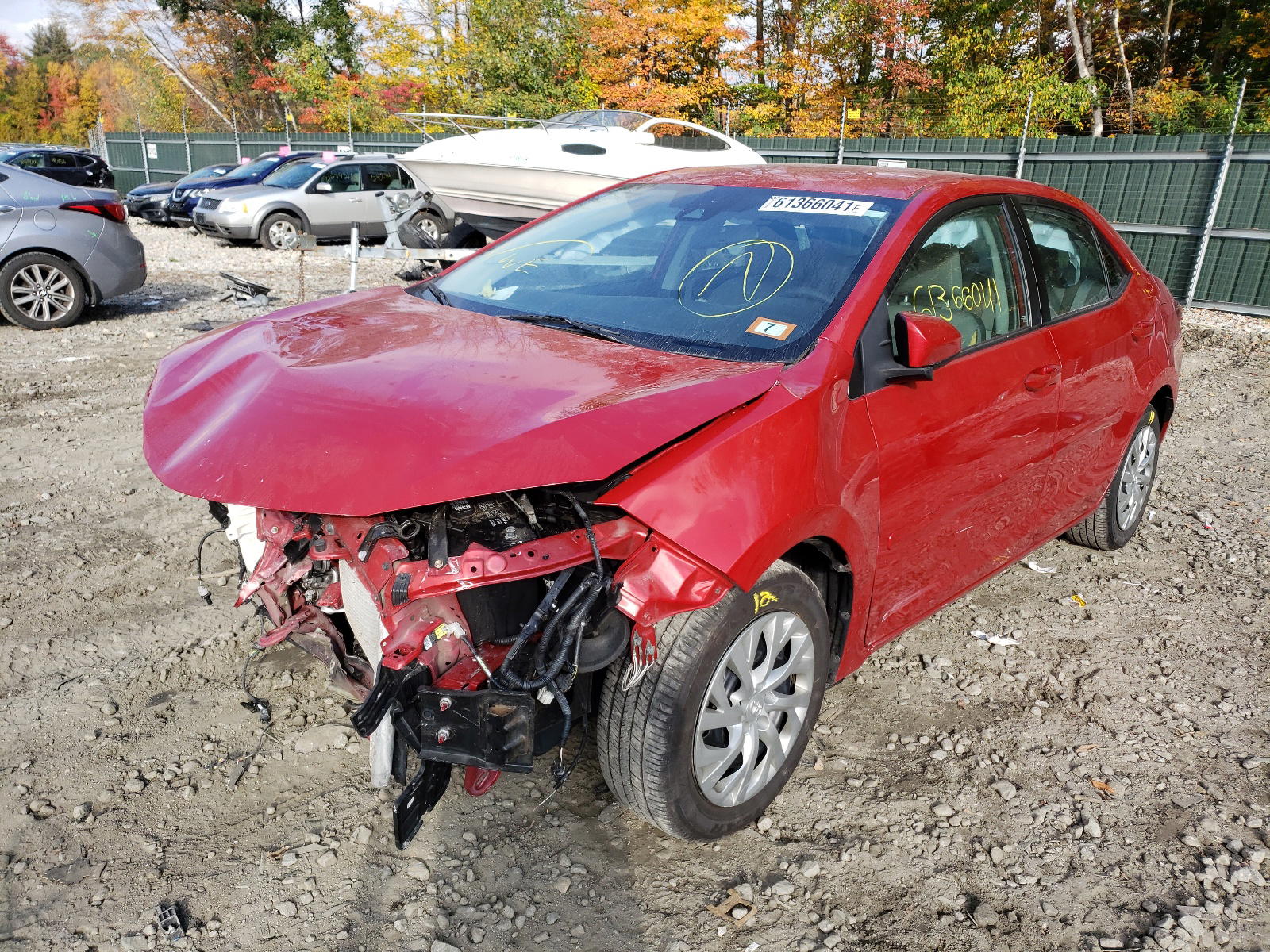 Photo 2 from auction – 2017 TOYOTA COROLLA L with VIN 2T1BURHE5HC845221