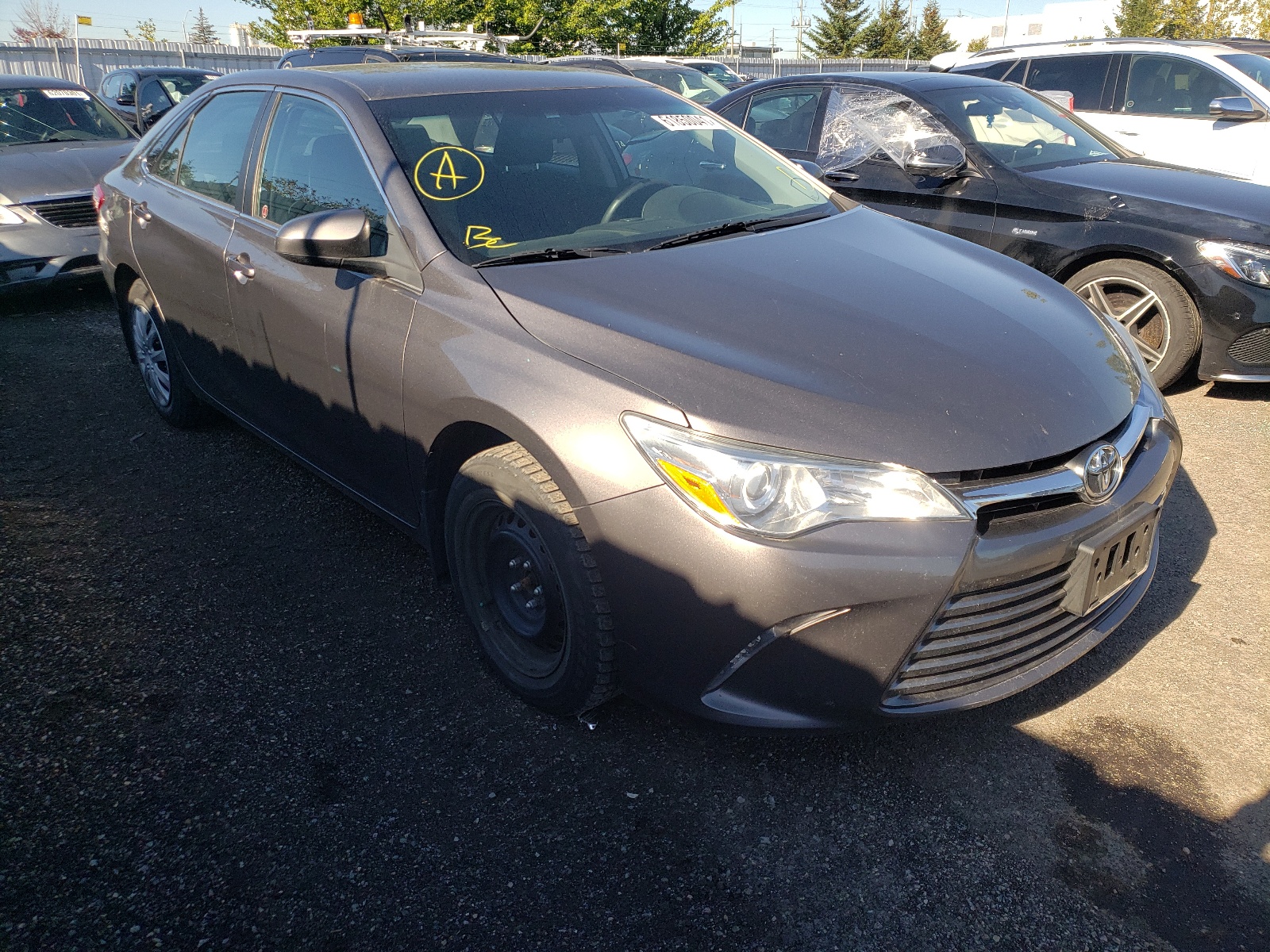 TOYOTA CAMRY LE 2016 with VIN 4T1BF1FK8GU230552 - Photo from auction