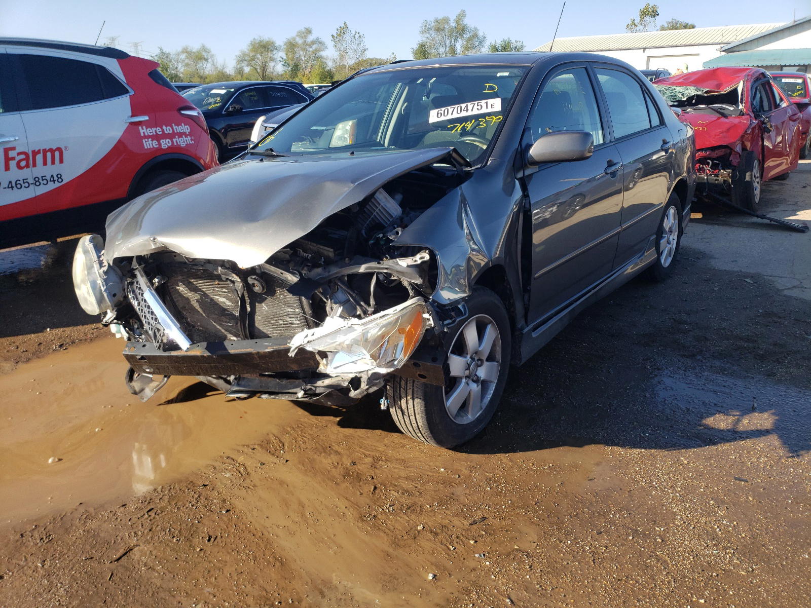 Photo 2 from auction – 2007 TOYOTA COROLLA CE with VIN 2T1BR30E87C714390