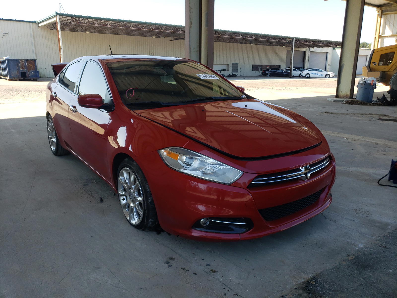 DODGE DART LIMIT 2014 with VIN 1C3CDFCB5ED914847 - Photo from auction