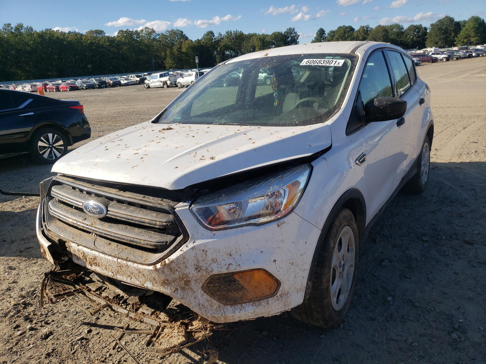Photo 2 from auction – 2017 FORD ESCAPE S with VIN 1FMCU0F70HUC84543