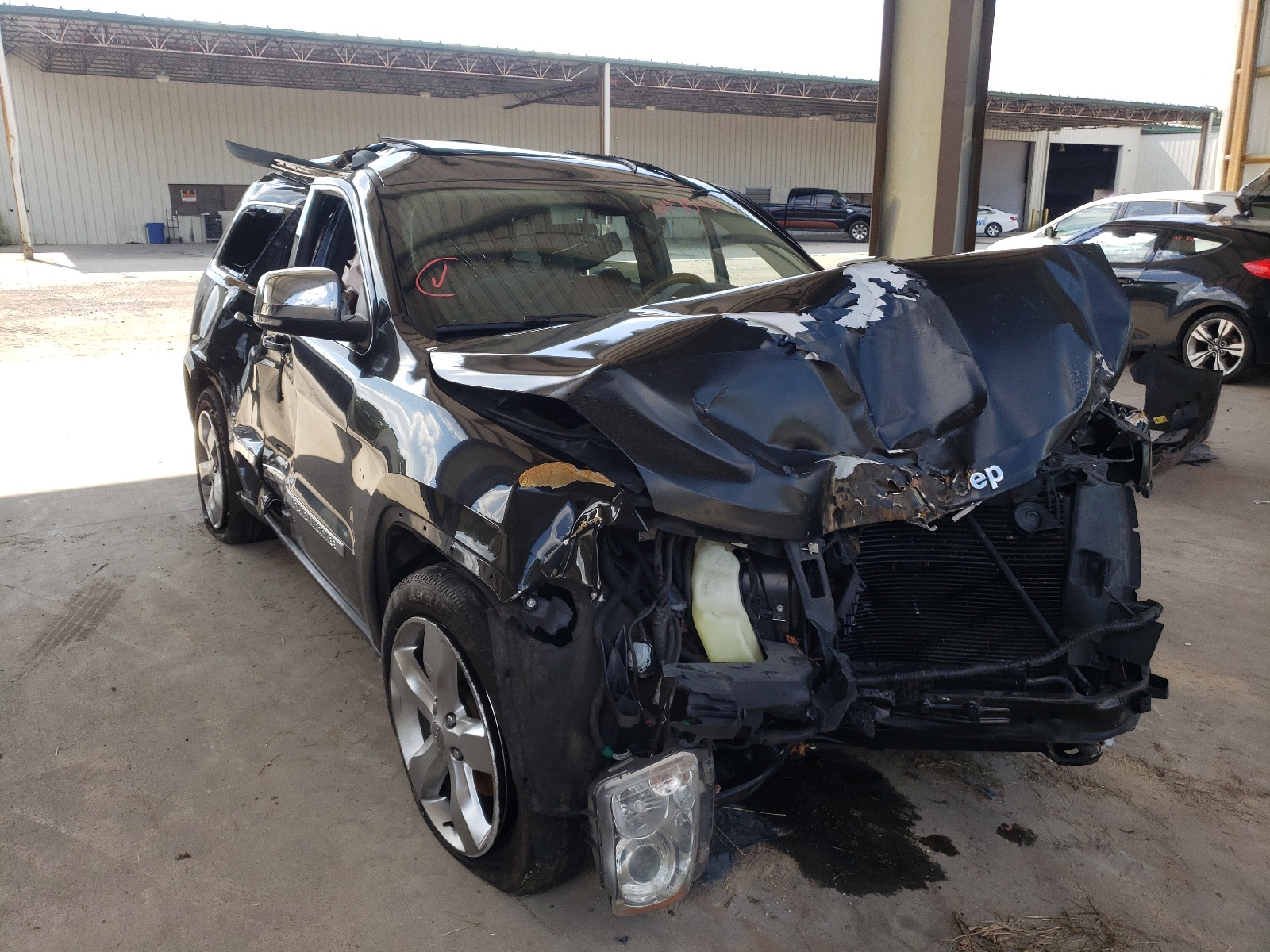 Photo 1 from auction – 2012 JEEP GRAND CHER with VIN 1C4RJECG1CC305200