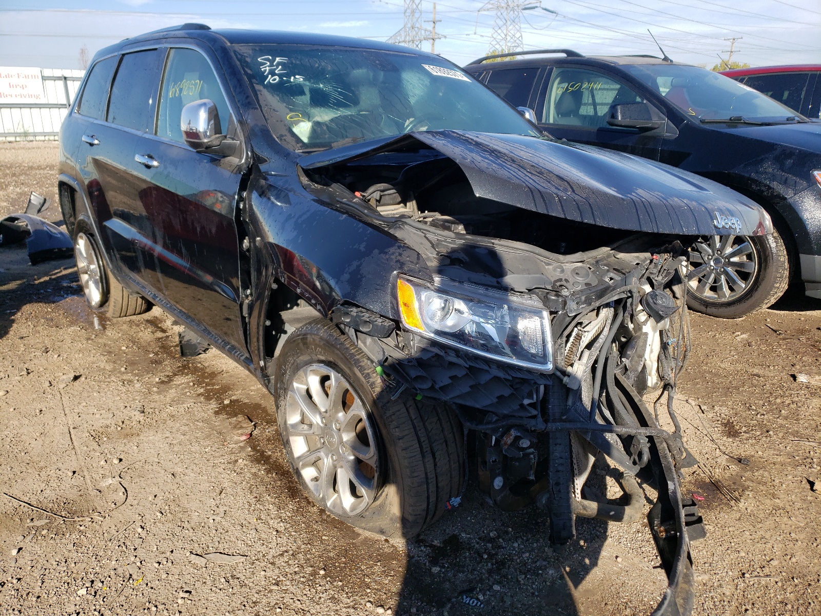 Photo 1 from auction – 2015 JEEP GRAND CHER with VIN 1C4RJFBGXFC733181