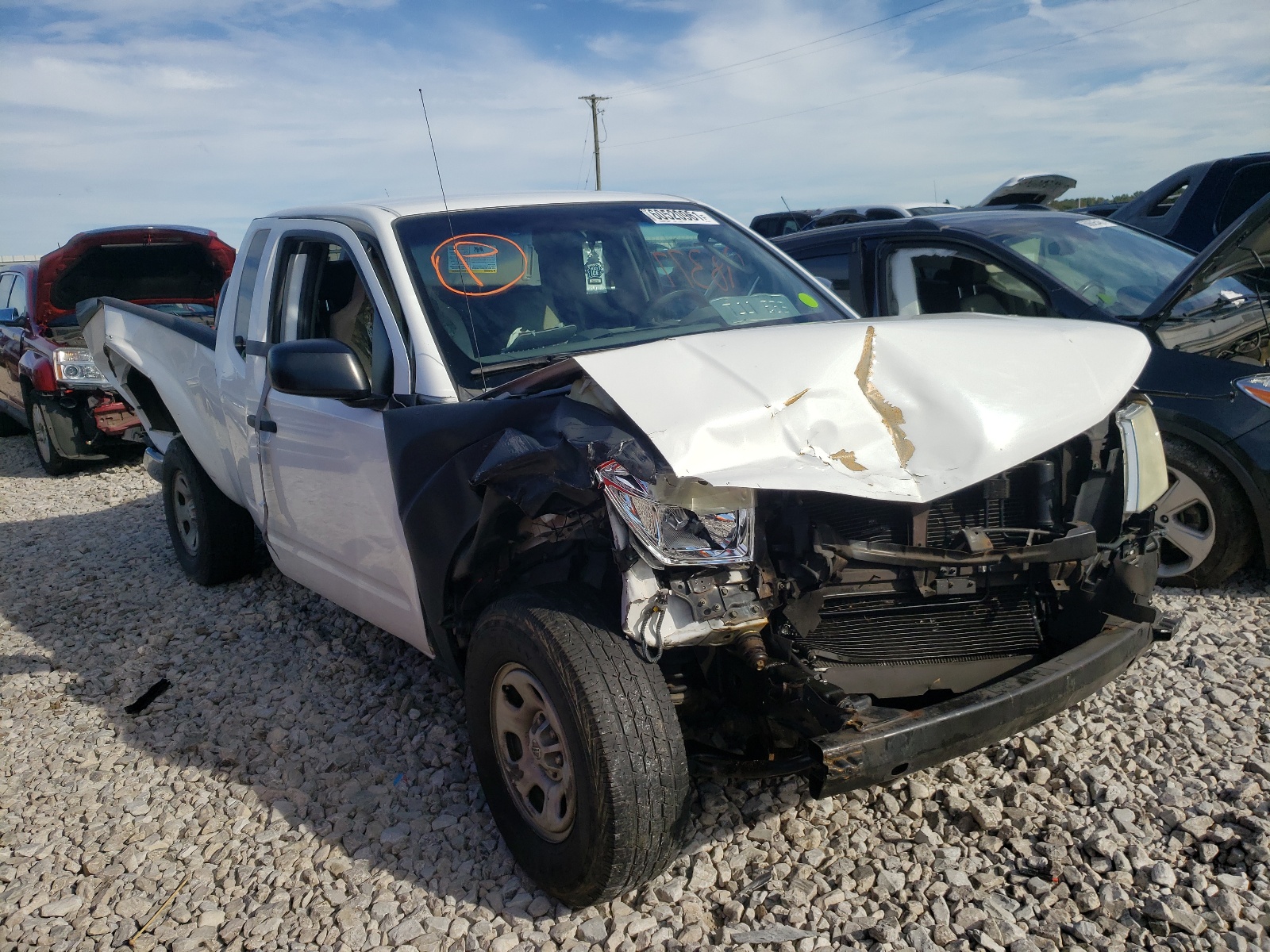 NISSAN FRONTIER K 2007 with VIN 1N6BD06T87C428564 - Photo from auction