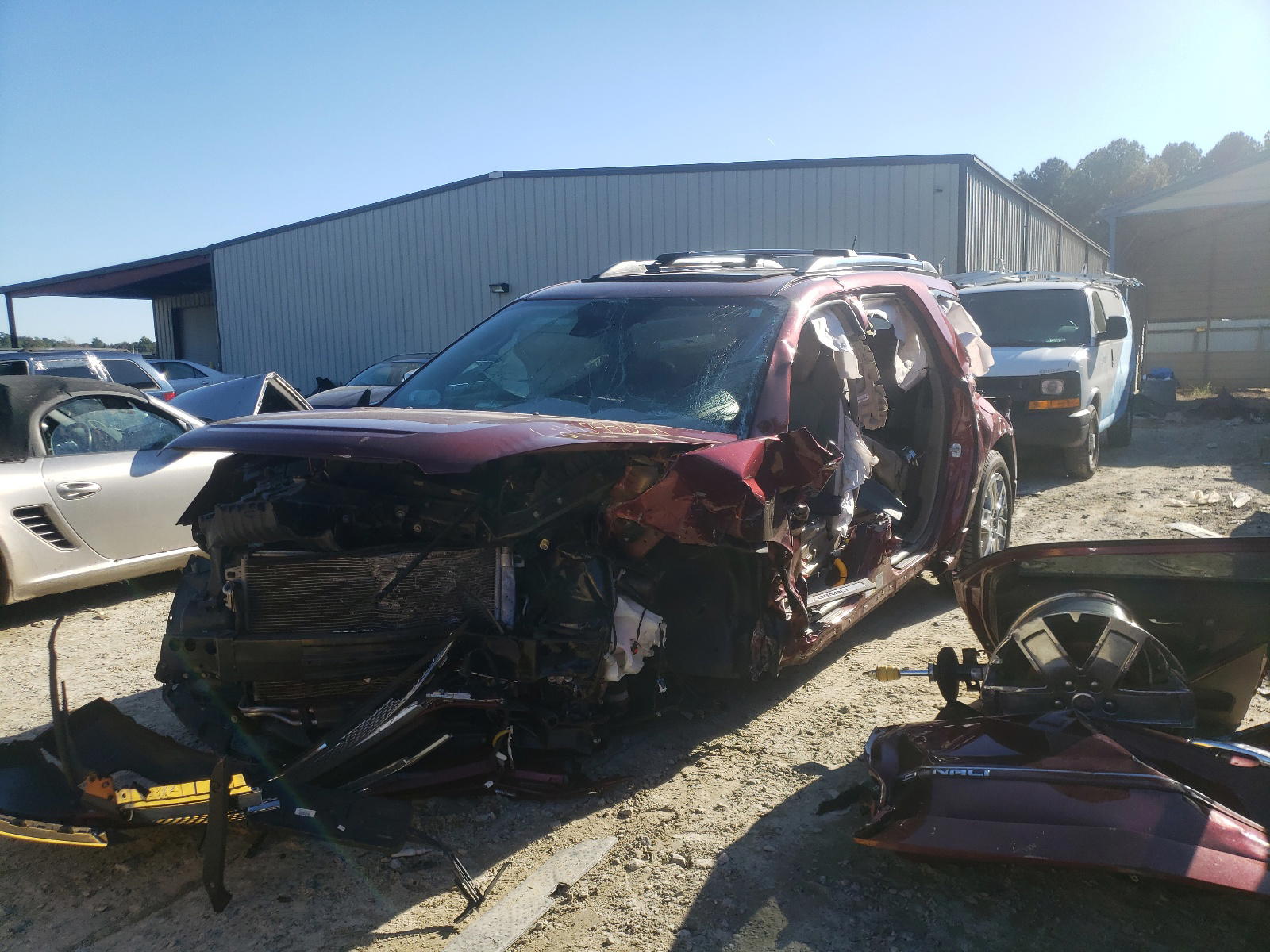 Photo 2 from auction – 2015 GMC ACADIA DEN with VIN 1GKKVTKD4FJ169618