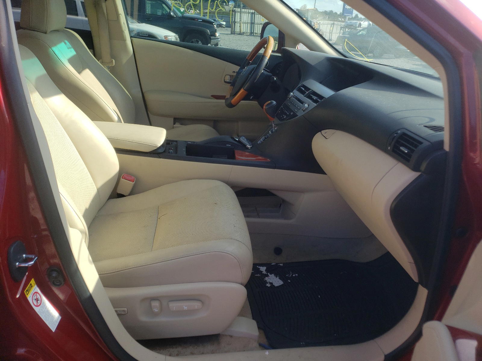 Photo 5 from auction – 2011 LEXUS RX 350 with VIN 2T2ZK1BAXBC053161