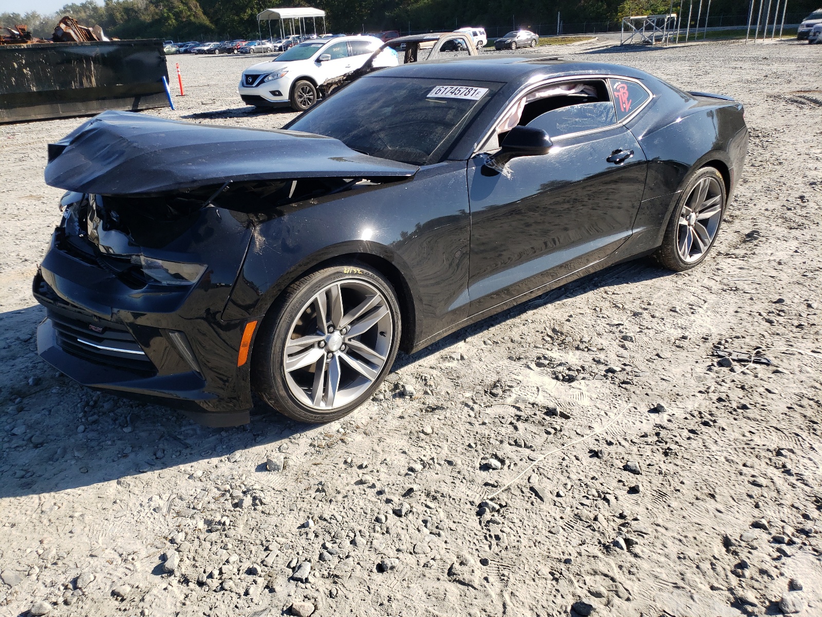 Photo 2 from auction – 2017 CHEVROLET CAMARO LT with VIN 1G1FB1RS7H0200800
