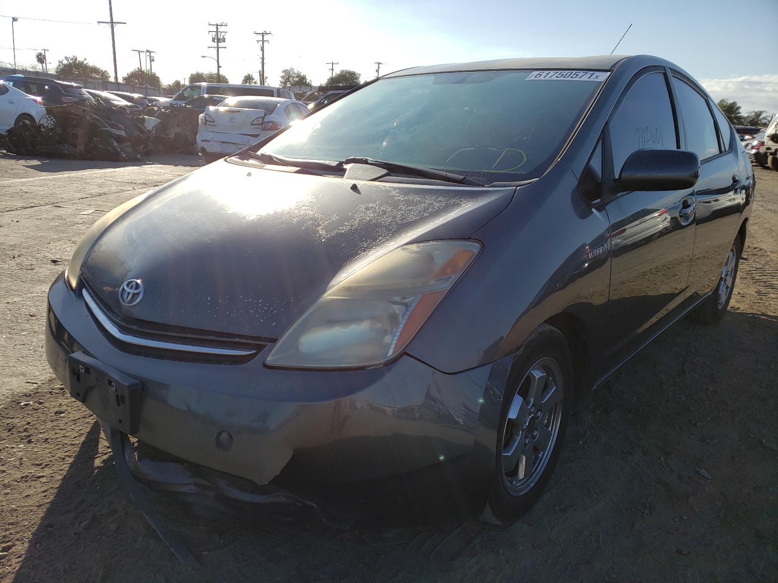 Photo 2 from auction – 2007 TOYOTA PRIUS with VIN JTDKB20U973265168