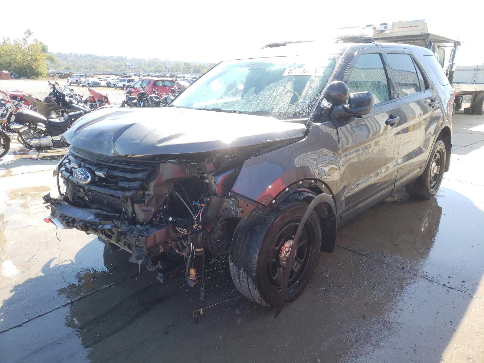 Photo 2 from auction – 2017 FORD EXPLORER P with VIN 1FM5K8AR9HGC26337