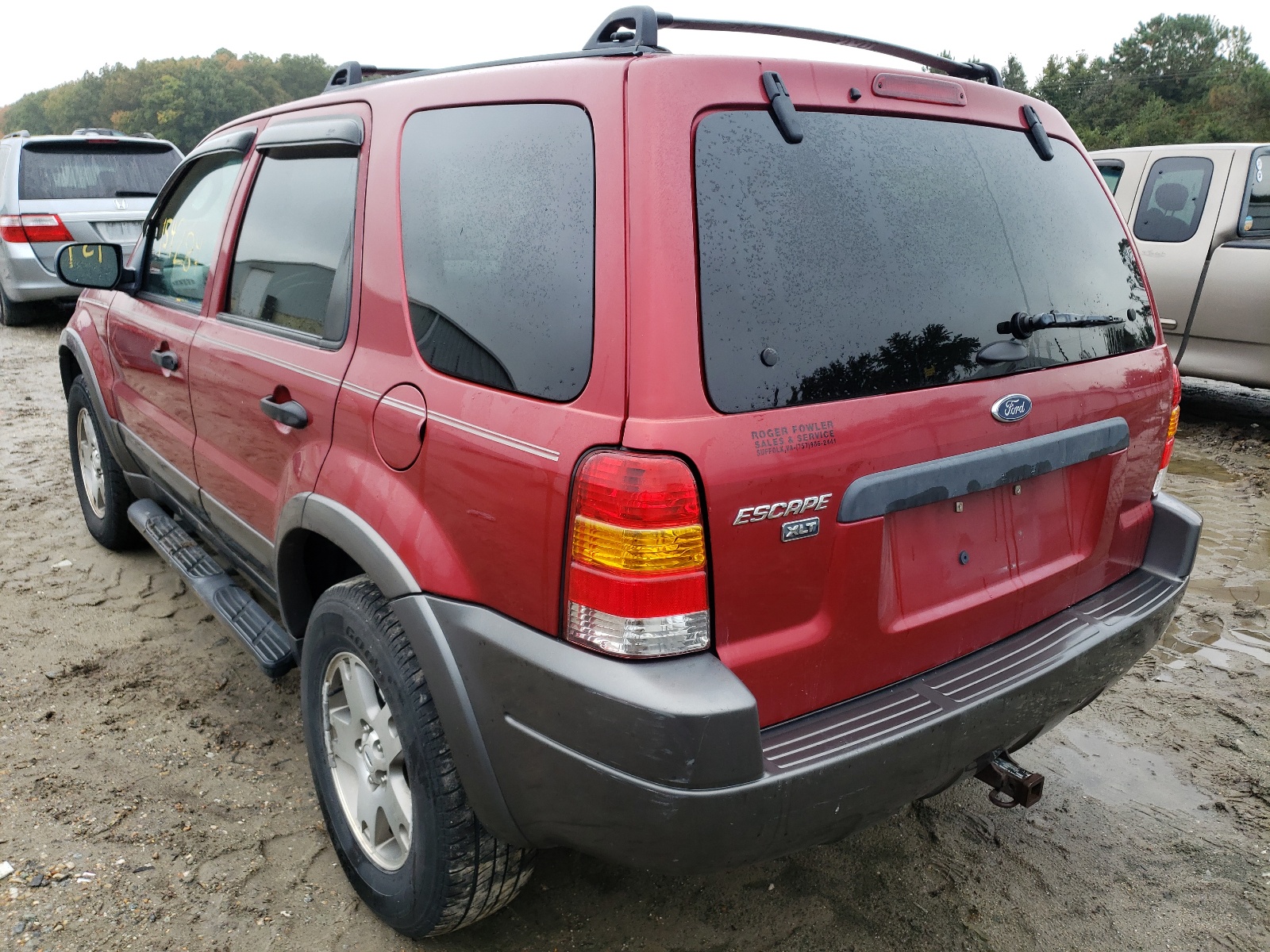 Photo 3 from auction – 2003 FORD ESCAPE XLT with VIN 1FMCU931X3KC35357