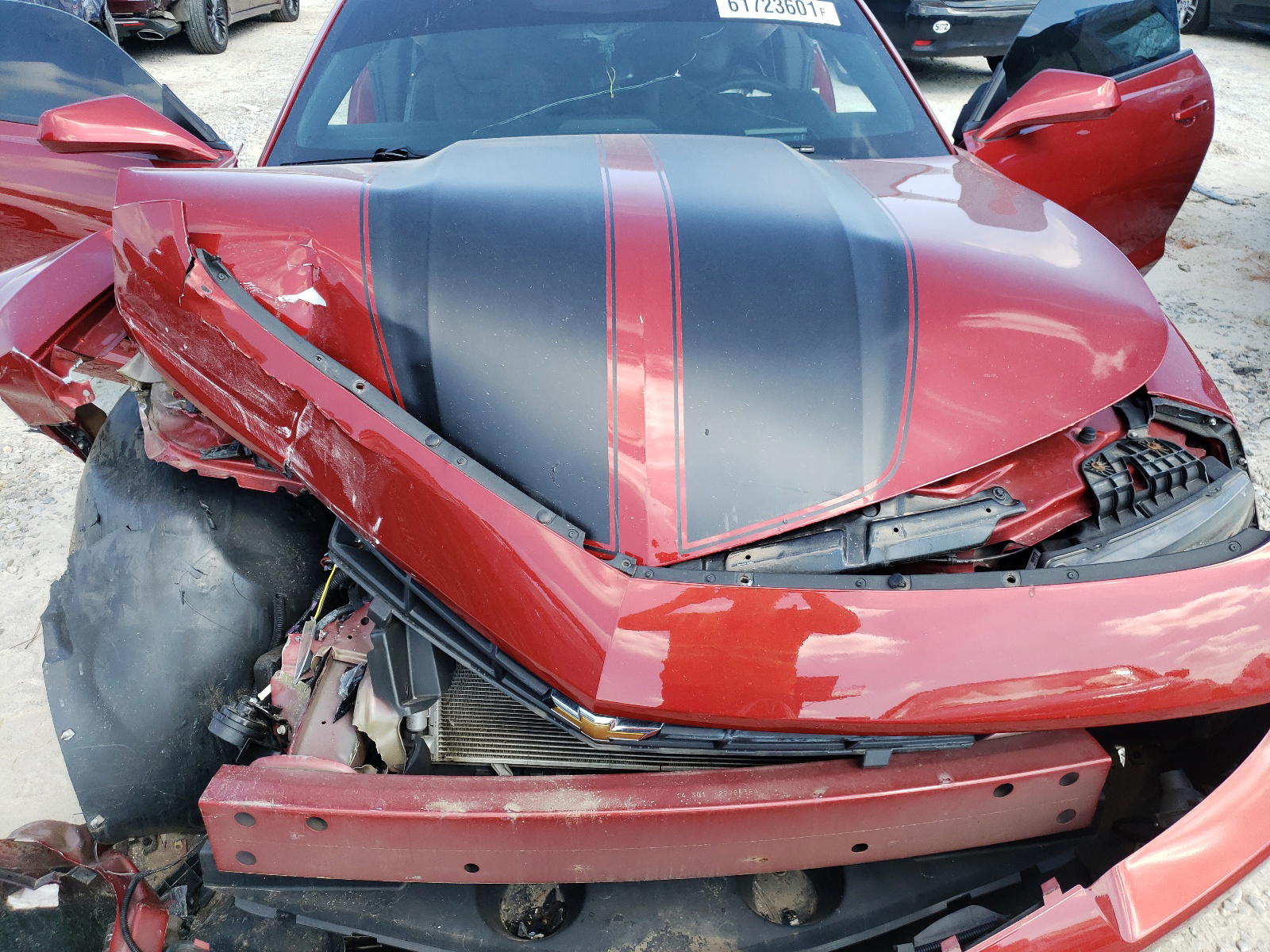Photo 7 from auction – 2015 CHEVROLET CAMARO LT with VIN 2G1FF1E30F9173459