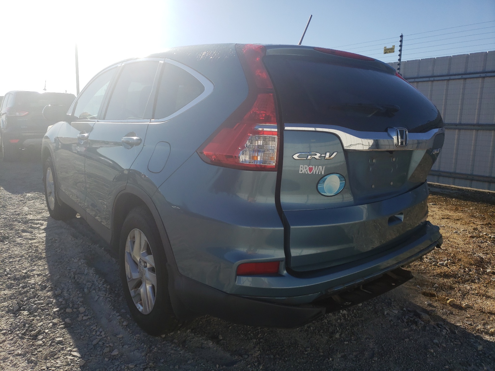 Photo 3 from auction – 2015 HONDA CR-V EX with VIN 5J6RM4H58FL003460