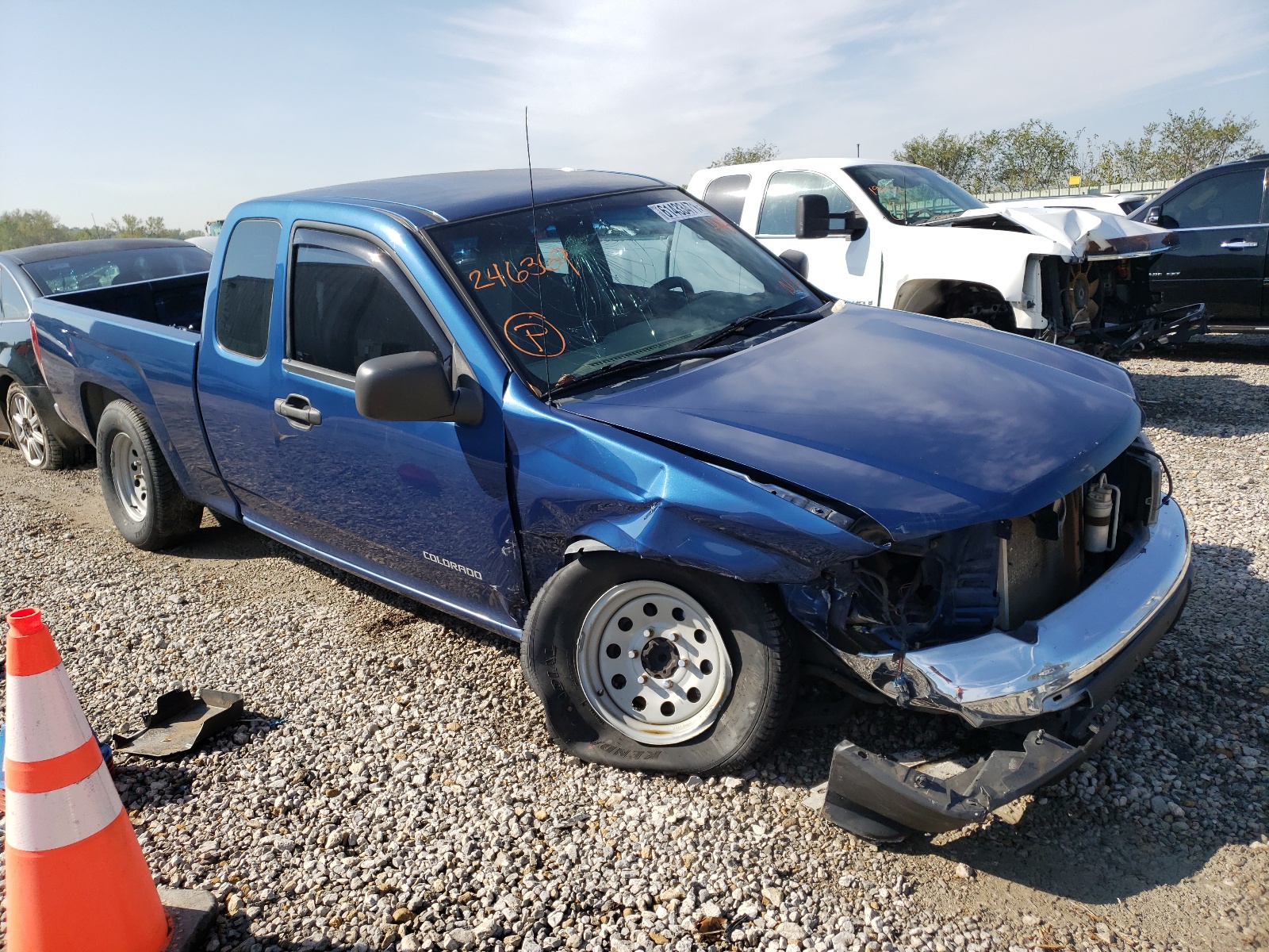 CHEVROLET COLORADO 2005 with VIN 1GCCS196858246369 - Photo from auction