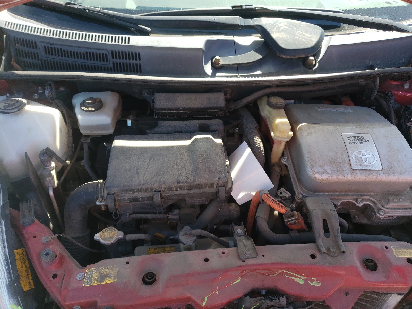 Photo 7 from auction – 2007 TOYOTA PRIUS with VIN JTDKB20U877548797