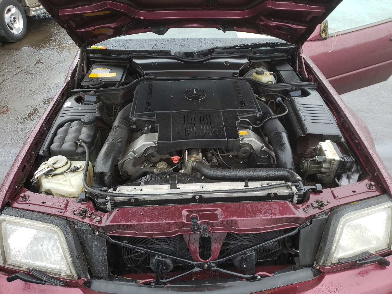 Photo 7 from auction – 1997 MERCEDES-BENZ SL 500 with VIN WDBFA67F8VF148582