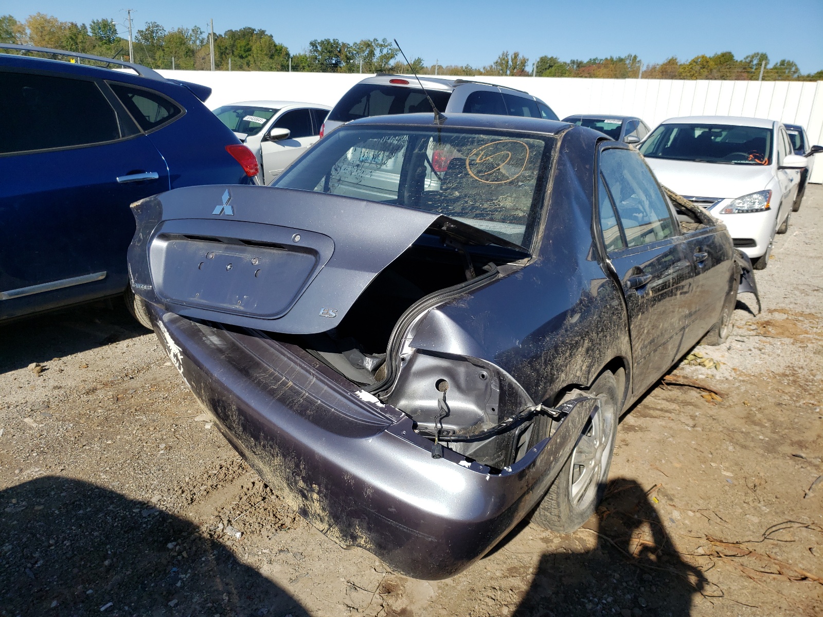 Photo 4 from auction – 2006 MITSUBISHI LANCER ES with VIN JA3AJ26E66U070313