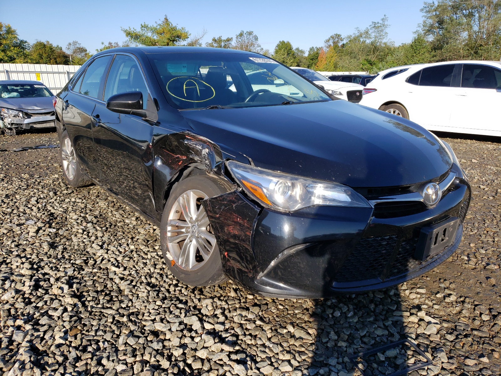 TOYOTA CAMRY LE 2016 with VIN 4T1BF1FK8GU134453 - Photo from auction