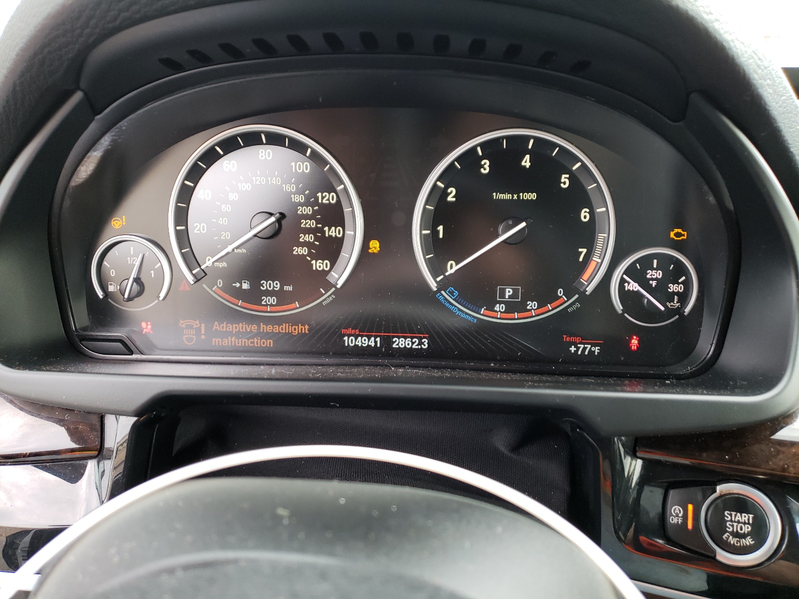 Photo 8 from auction – 2014 BMW X5 XDRIVE5 with VIN 5UXKR6C59E0J72042