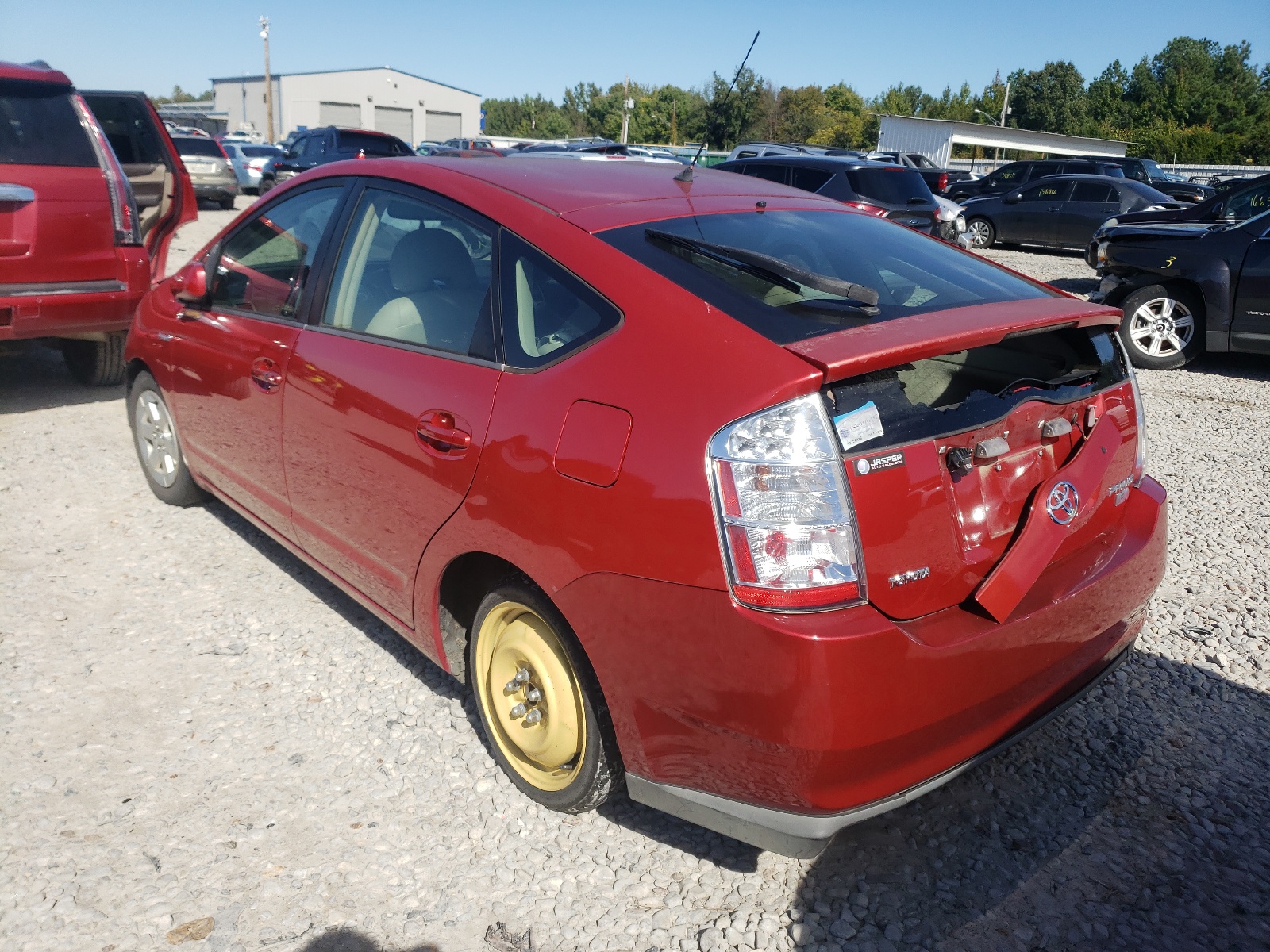 Photo 3 from auction – 2007 TOYOTA PRIUS with VIN JTDKB20U877548797