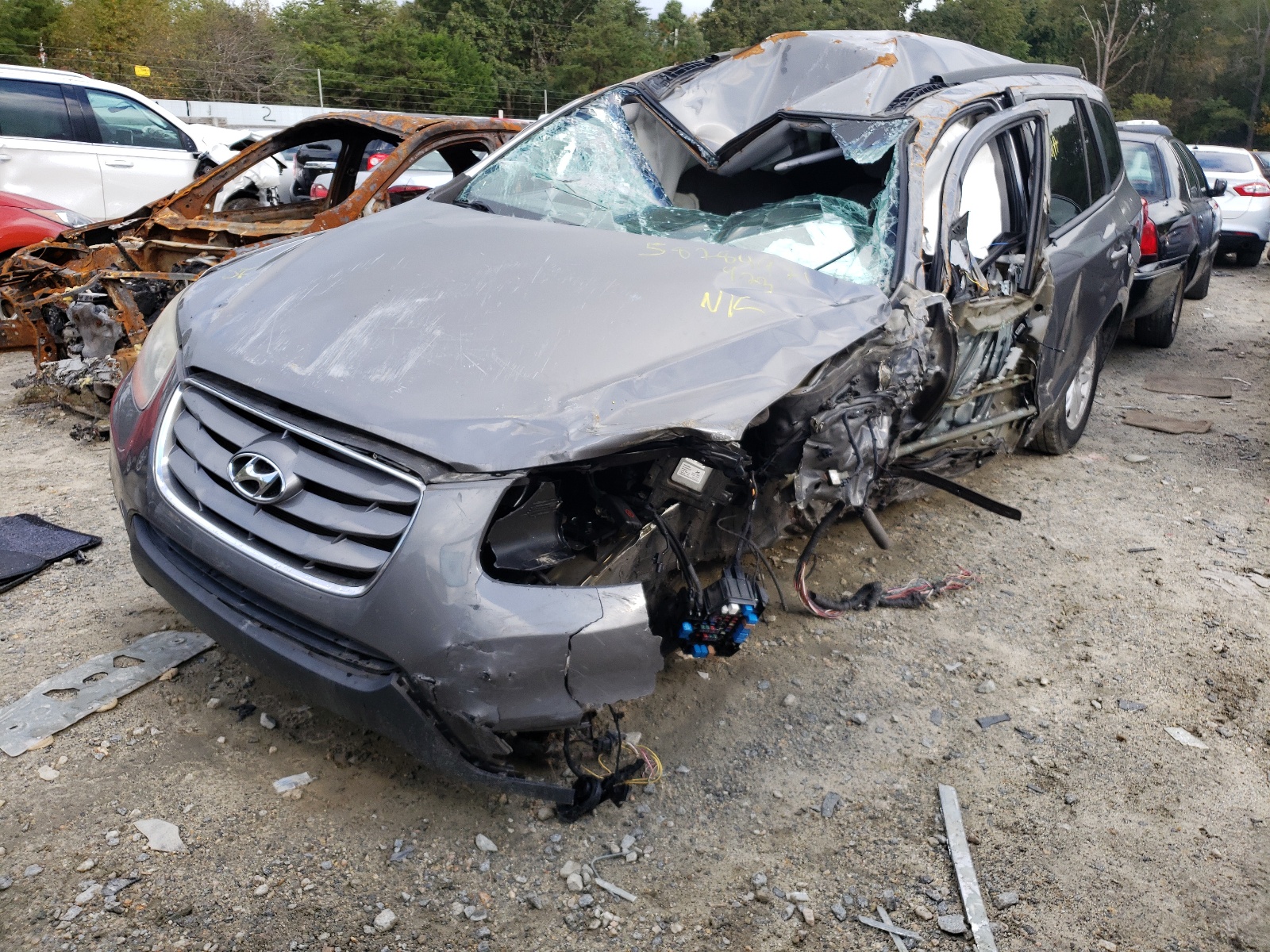 Photo 2 from auction – 2010 HYUNDAI SANTA FE G with VIN 5NMSG3AB9AH407161